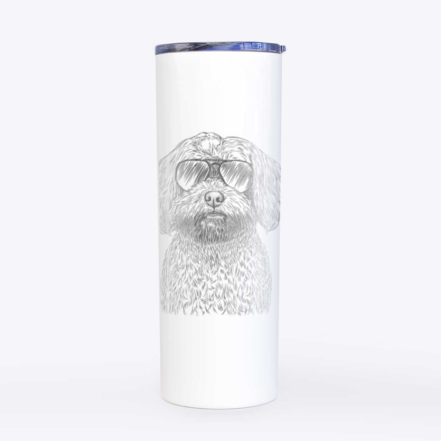 Stella the Shih Tzu Mix - 20oz Skinny Tumbler