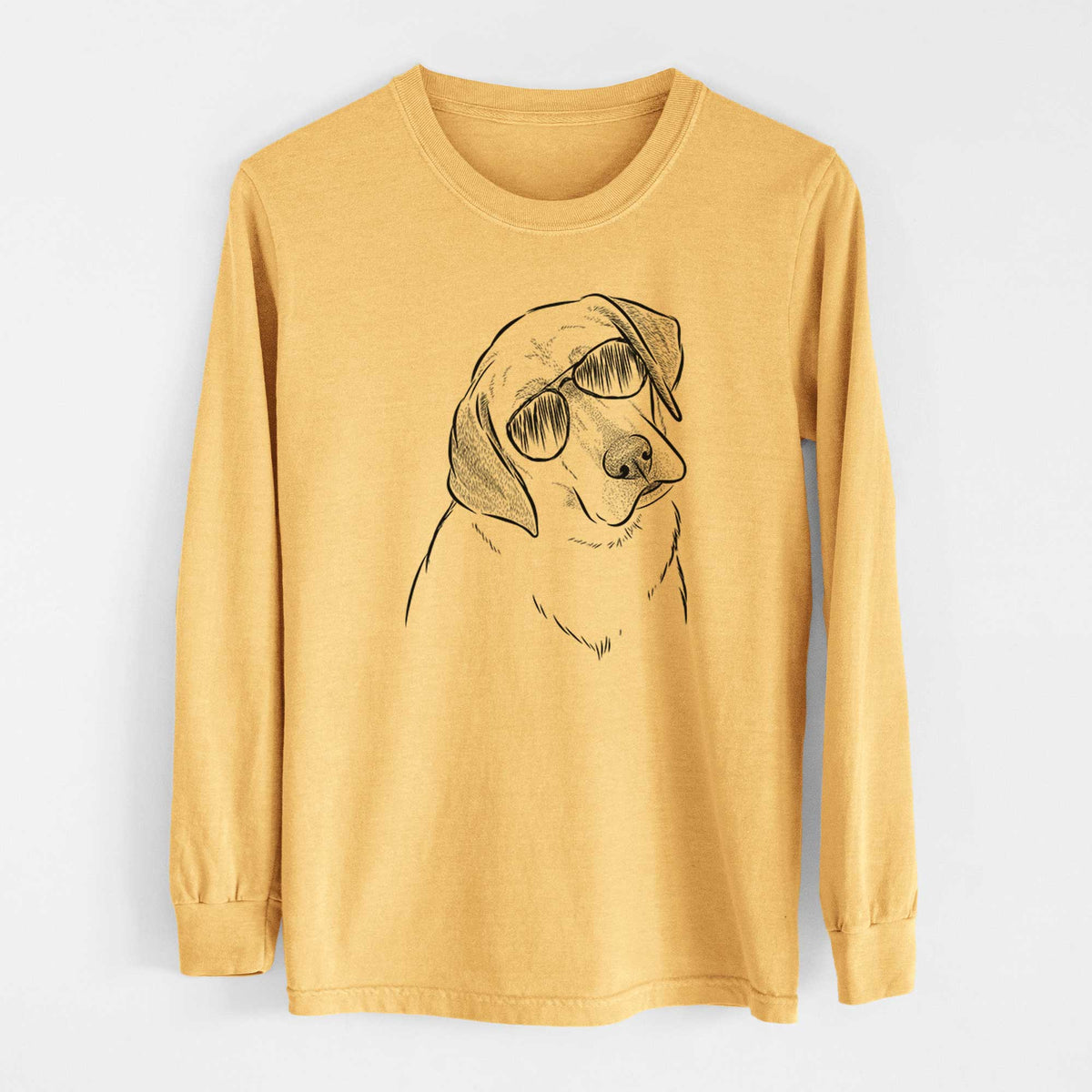 Aviators Stella the Yellow Lab - Heavyweight 100% Cotton Long Sleeve