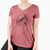 Aviator Stella the Yellow Lab - Women's V-neck Shirt