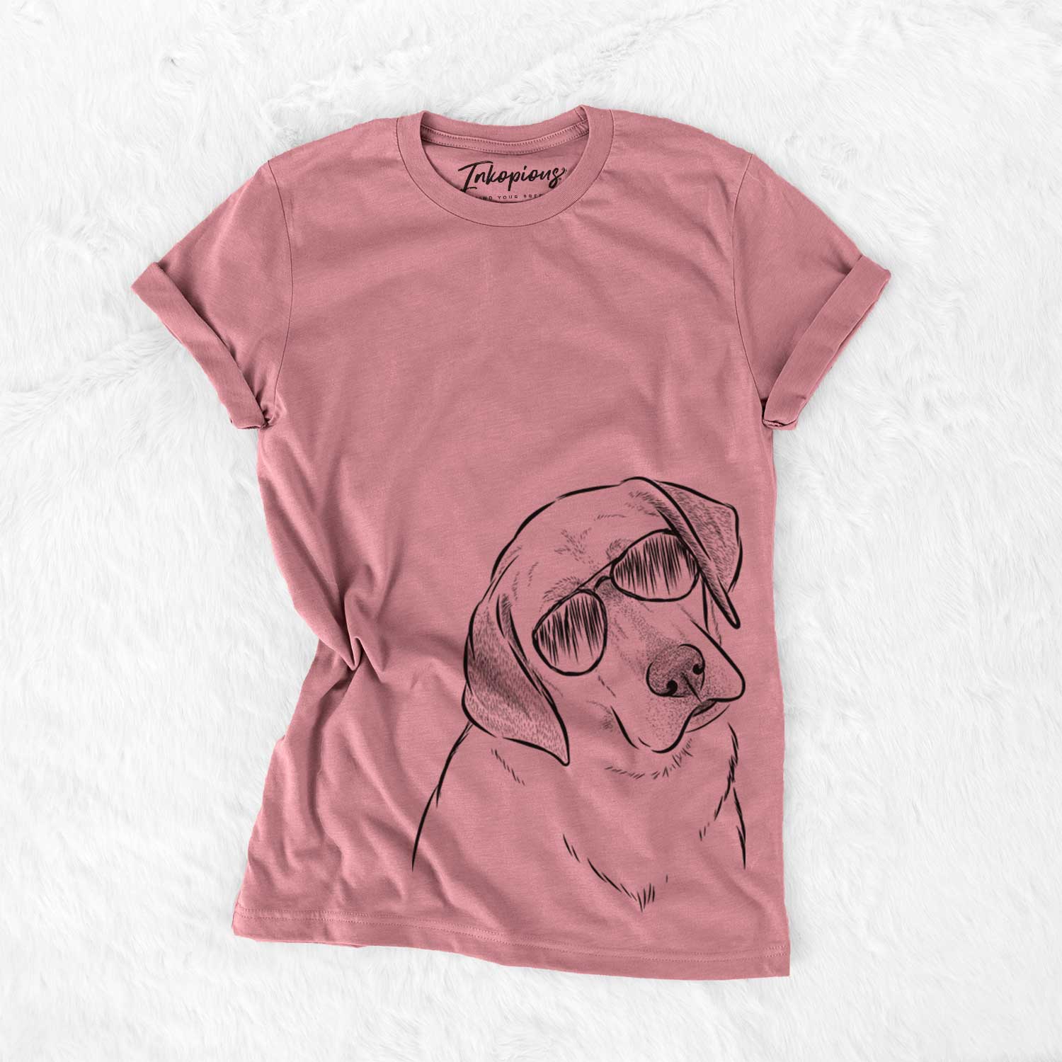 Aviator Stella the Yellow Lab - Unisex Crewneck