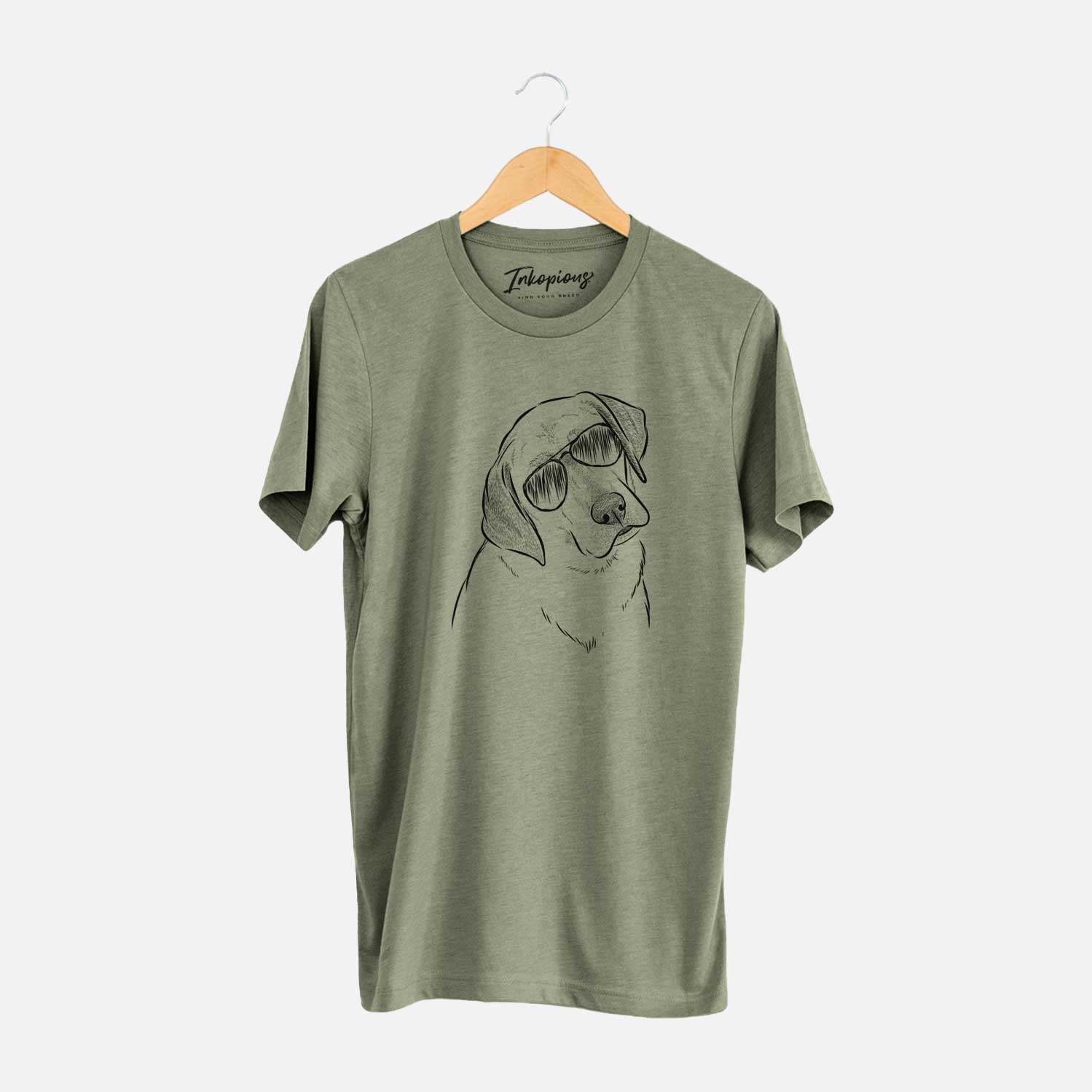 Aviator Stella the Yellow Lab - Unisex Crewneck