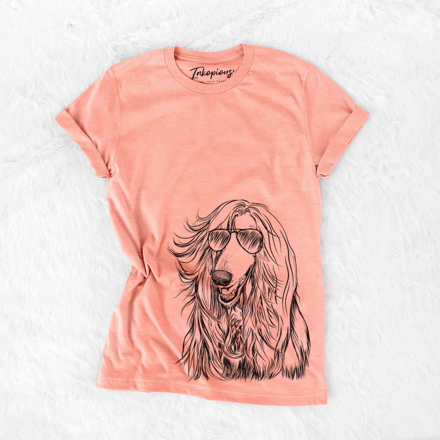 Sterling the Afghan Hound - Bella Canvas Unisex Crewneck