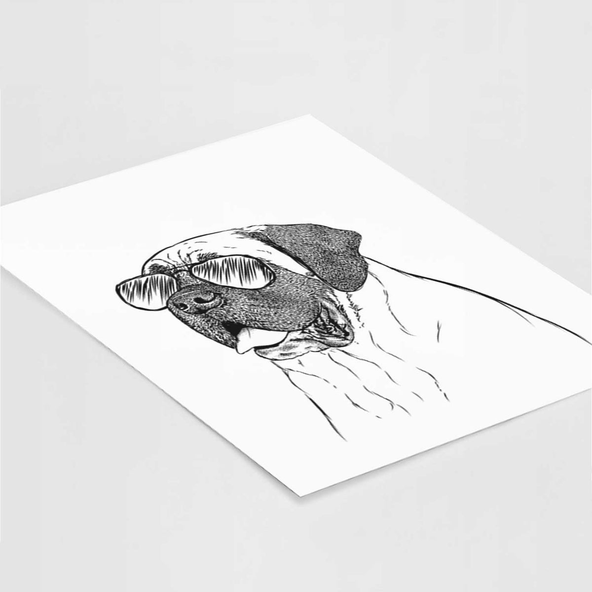 Sterling the English Mastiff Art Print