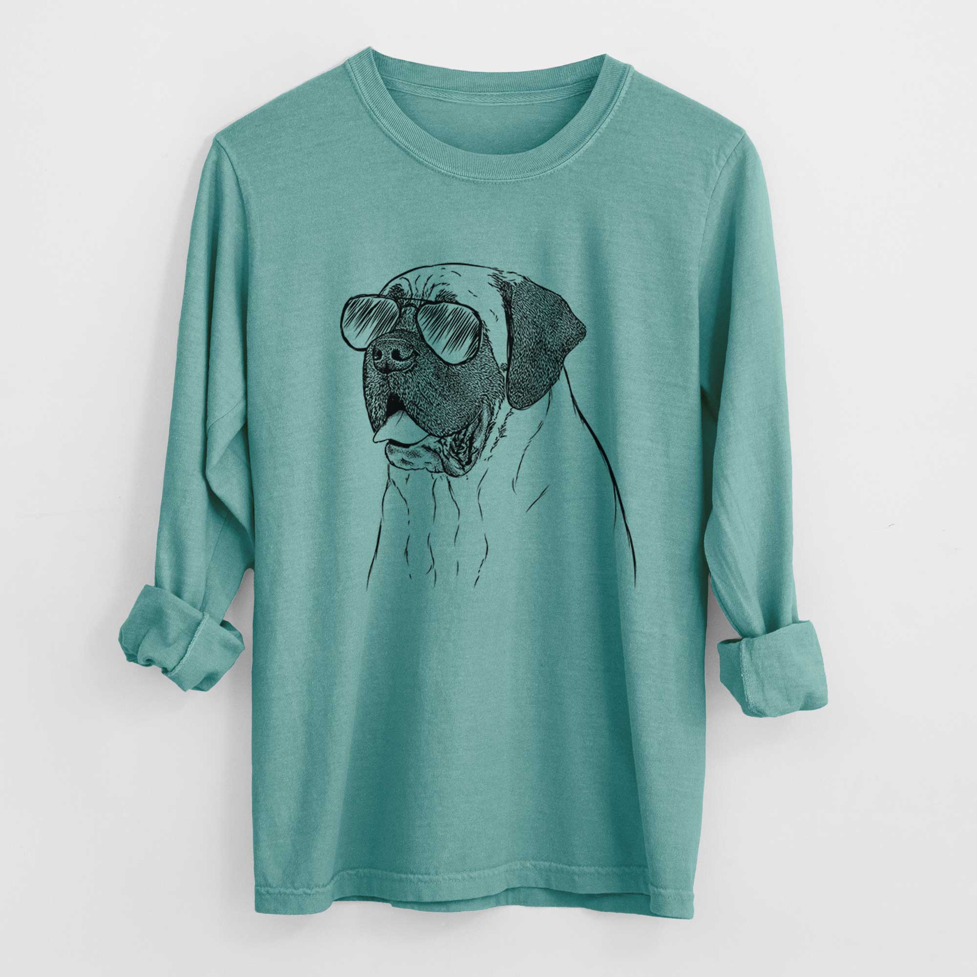 Aviators Sterling the English Mastiff - Heavyweight 100% Cotton Long Sleeve