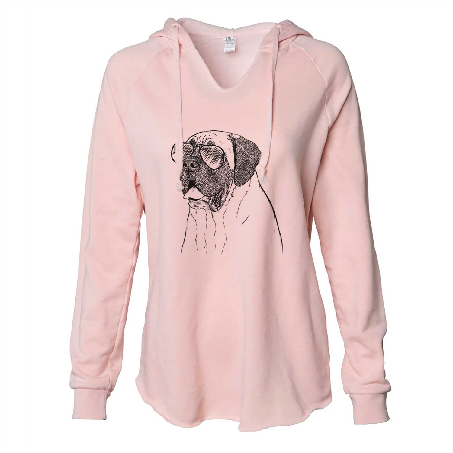 Sterling the English Mastiff - Cali Wave Hooded Sweatshirt