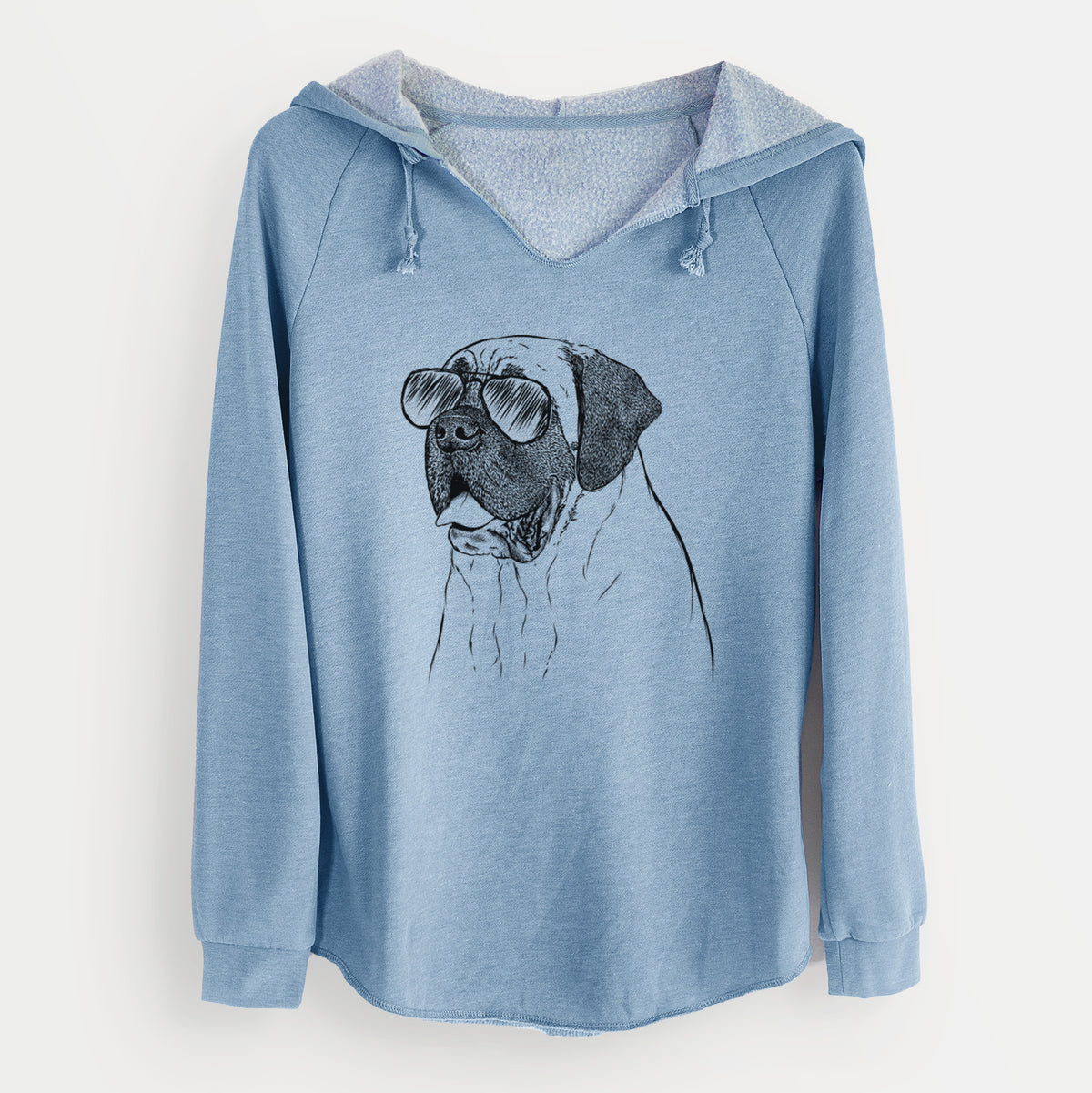 Aviator Sterling the English Mastiff - Cali Wave Hooded Sweatshirt
