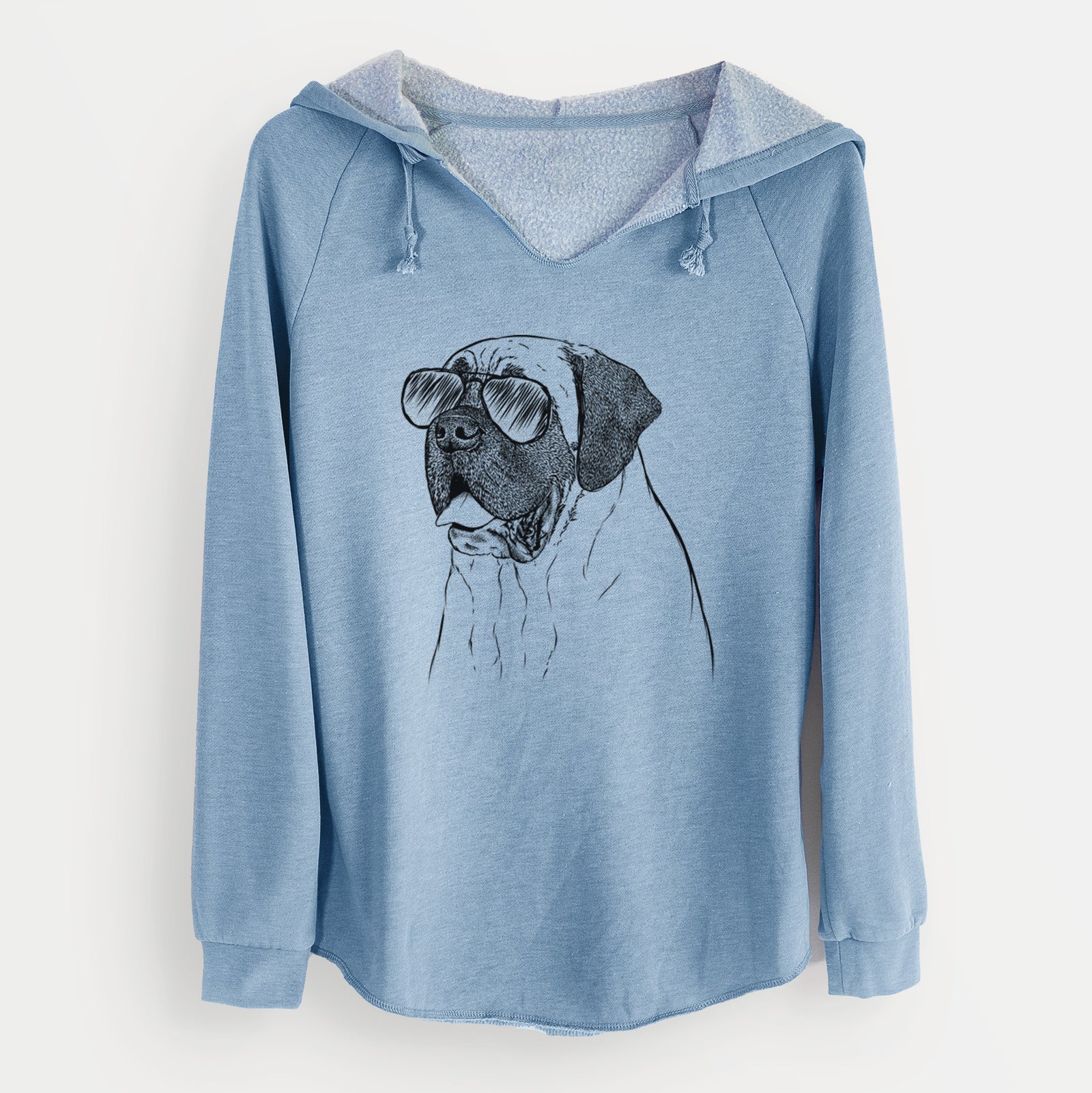 Aviator Sterling the English Mastiff - Cali Wave Hooded Sweatshirt
