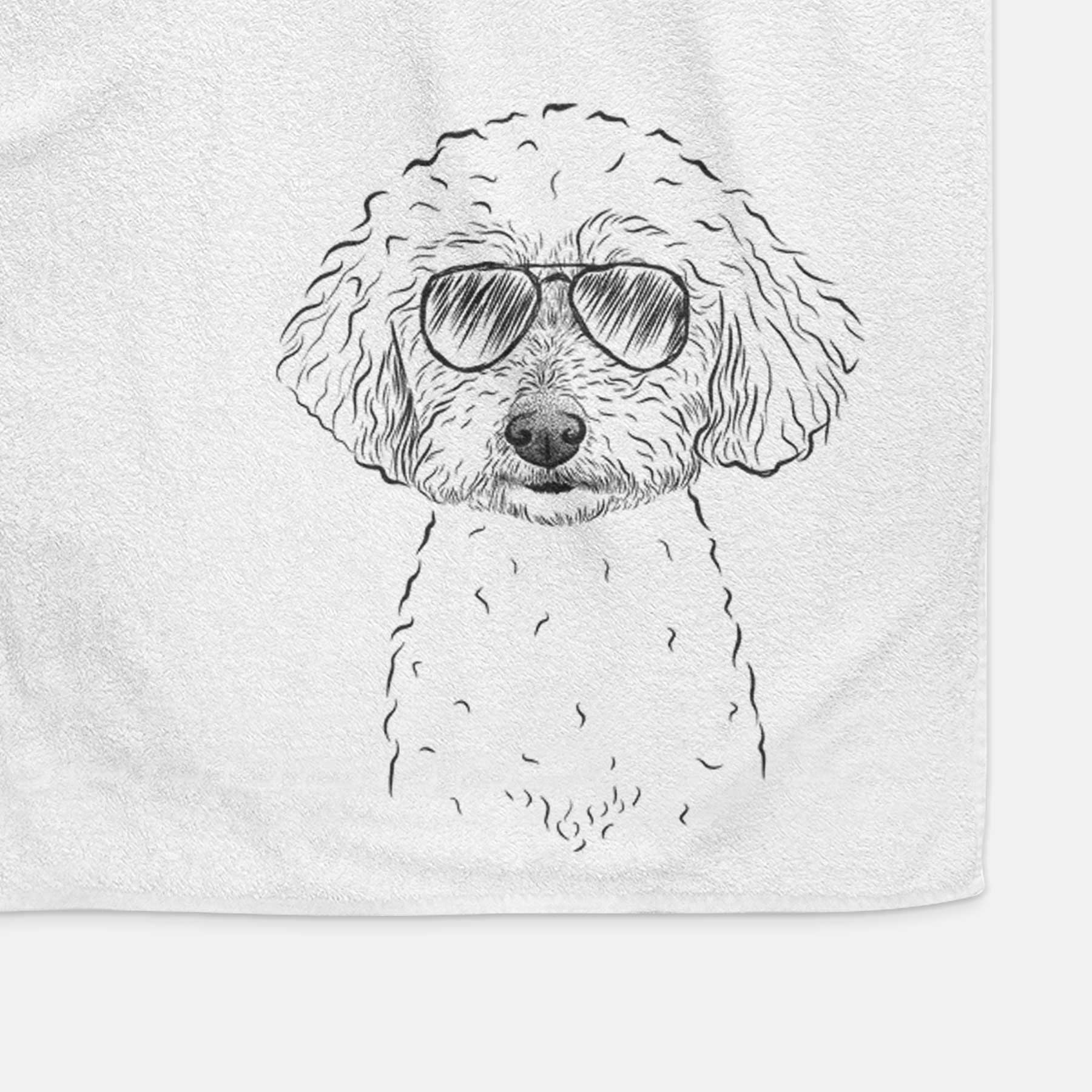 Stitch the Bichonpoo Decorative Hand Towel