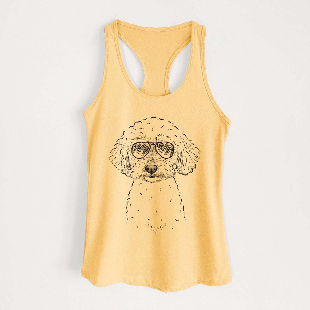 Stitch the Bichonpoo - Women's Racerback Tanktop