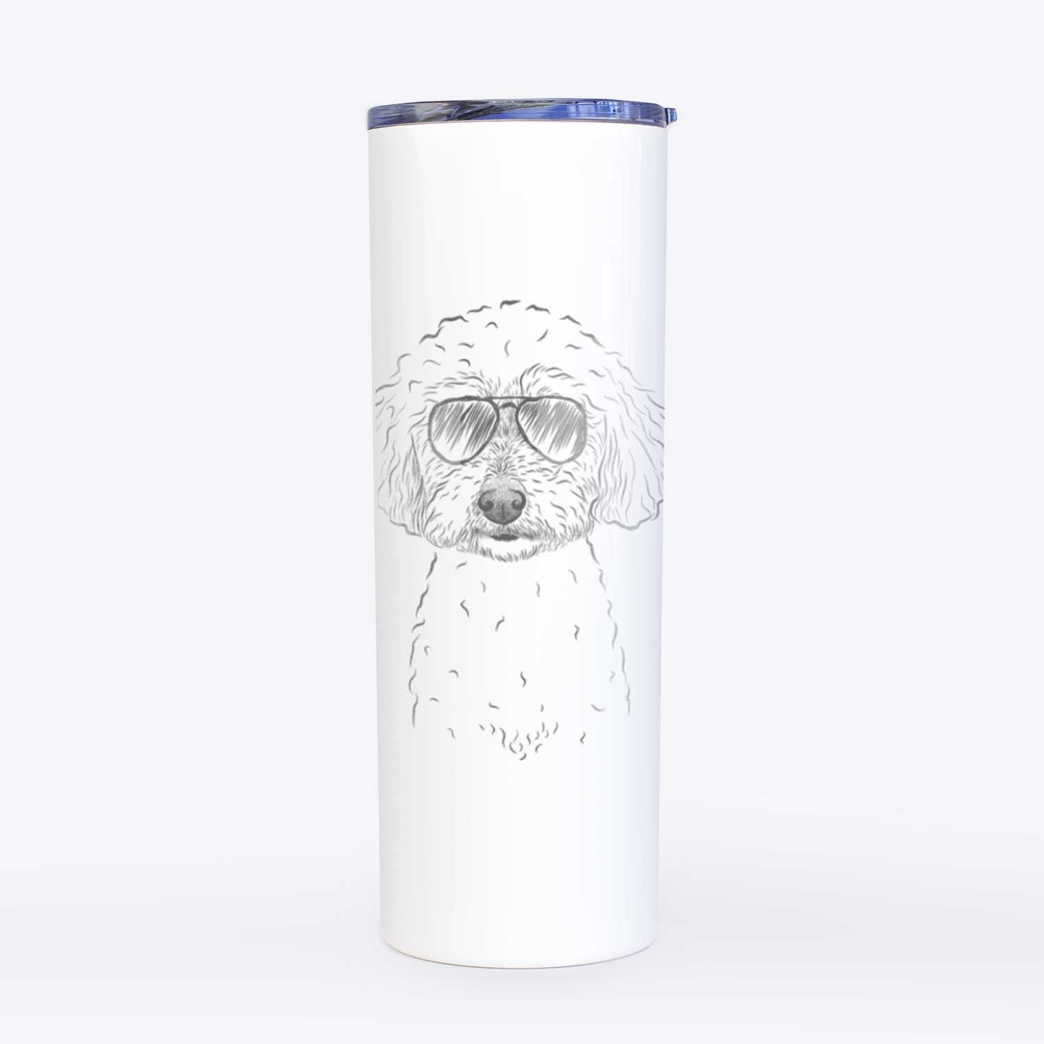 Stitch the Bichonpoo - 20oz Skinny Tumbler