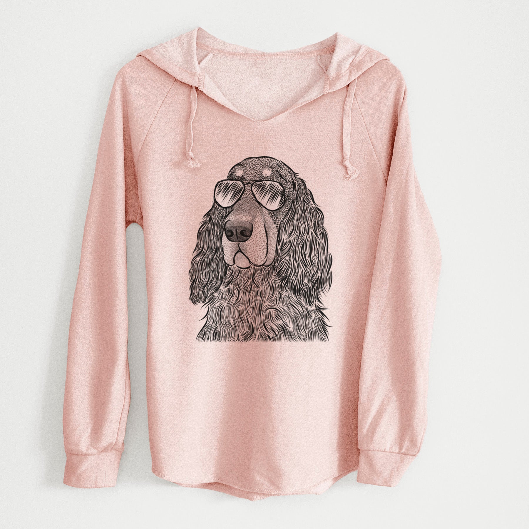 Aviator Stormy the Gordon Setter - Cali Wave Hooded Sweatshirt