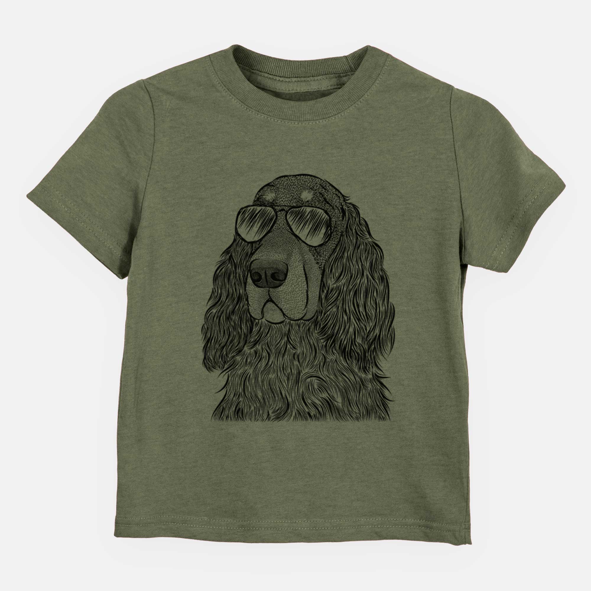 Aviator Stormy the Gordon Setter - Kids/Youth/Toddler Shirt