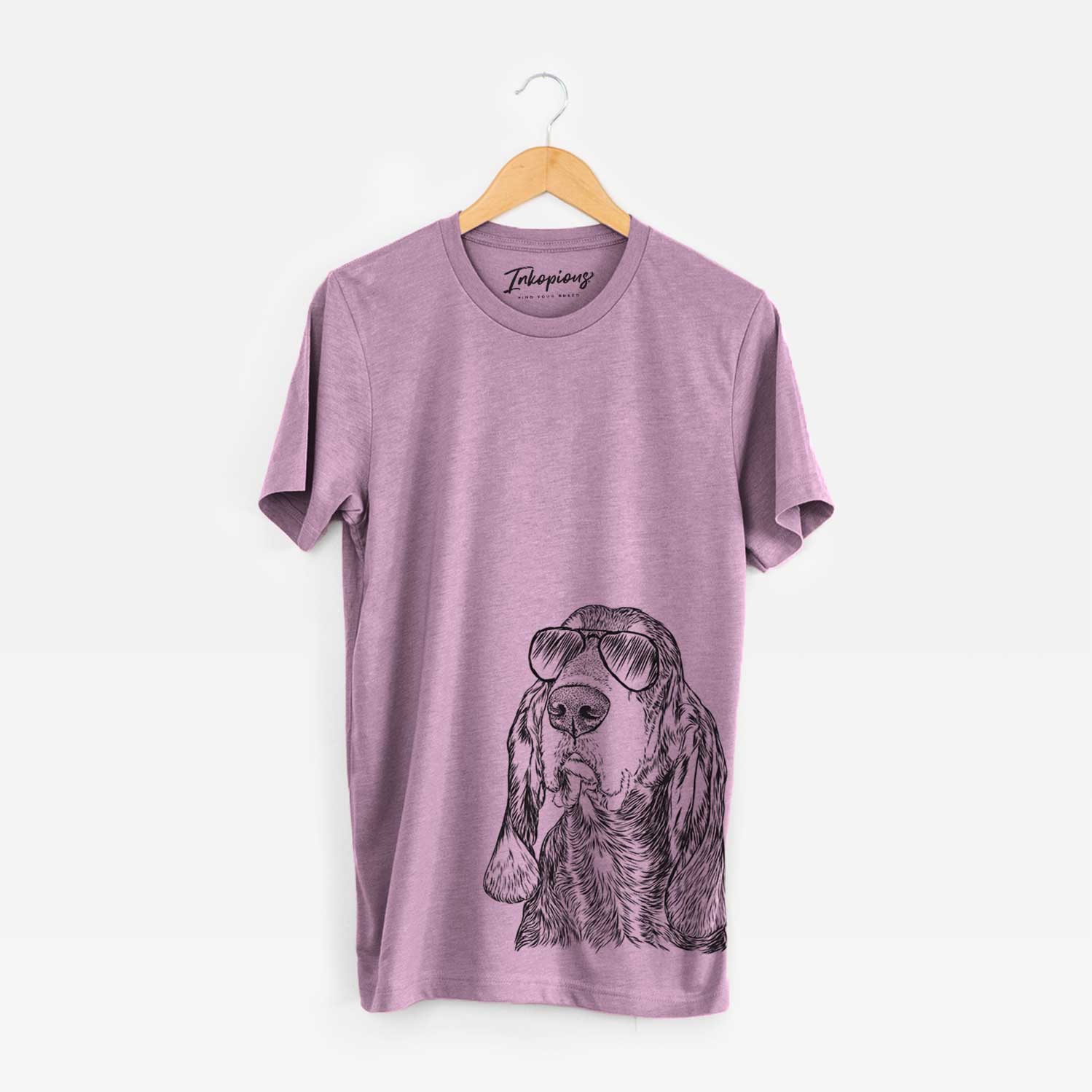 Stu the Black and Tan Coonhound - Bella Canvas Unisex Crewneck