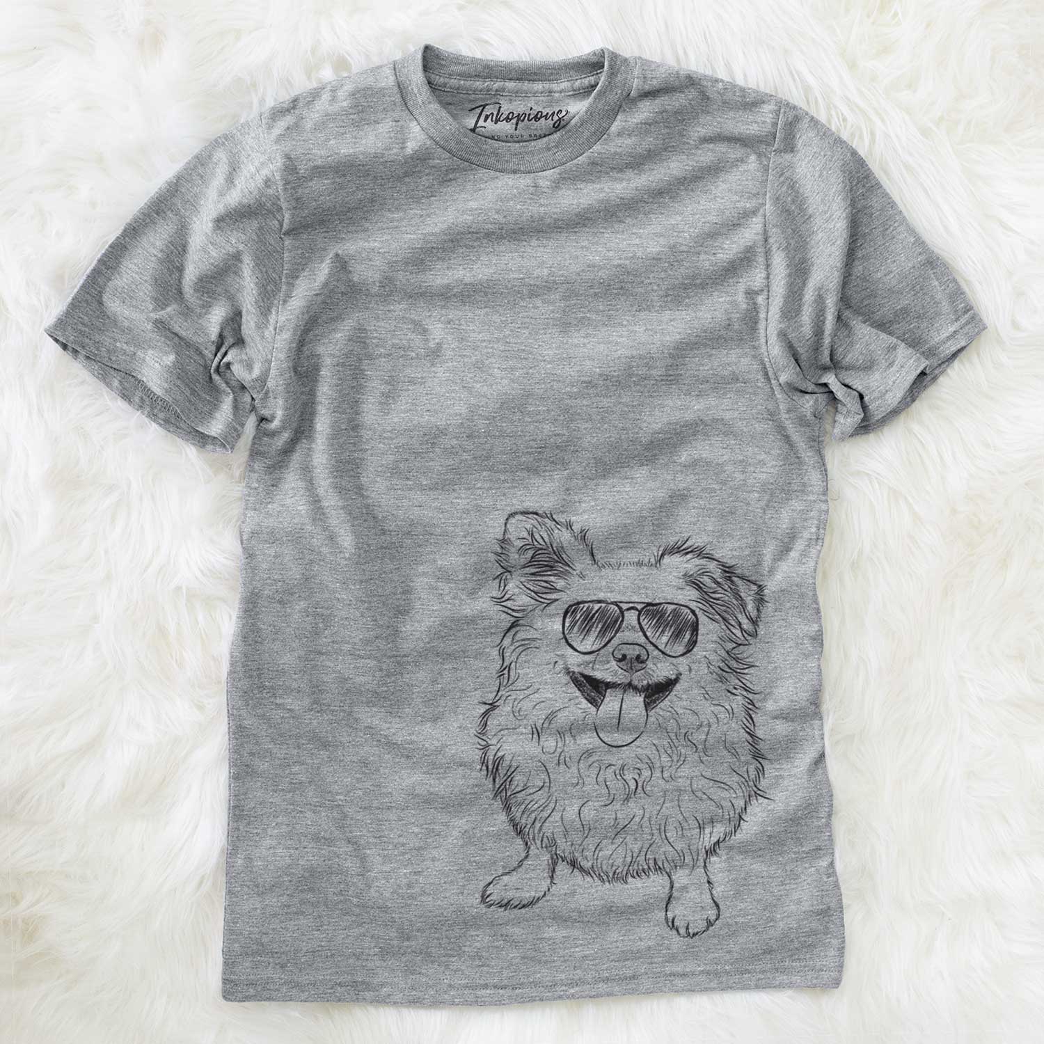 Stuart the Longhaired Chihuahua - Unisex Crewneck