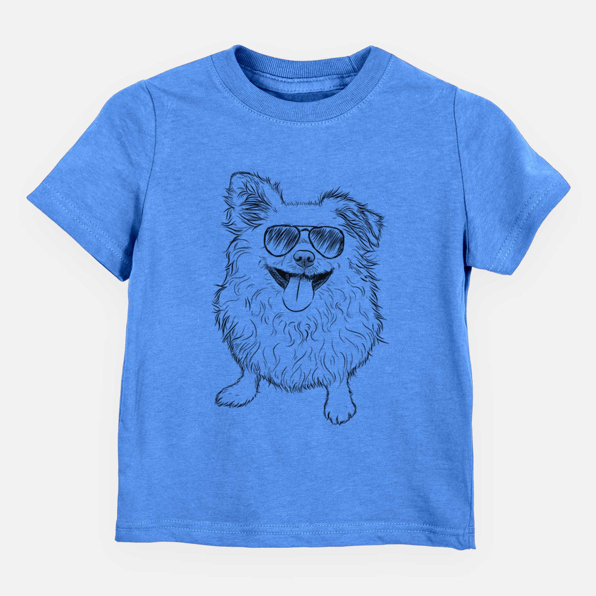 Aviator Stuart the Longhaired Chihuahua - Kids/Youth/Toddler Shirt