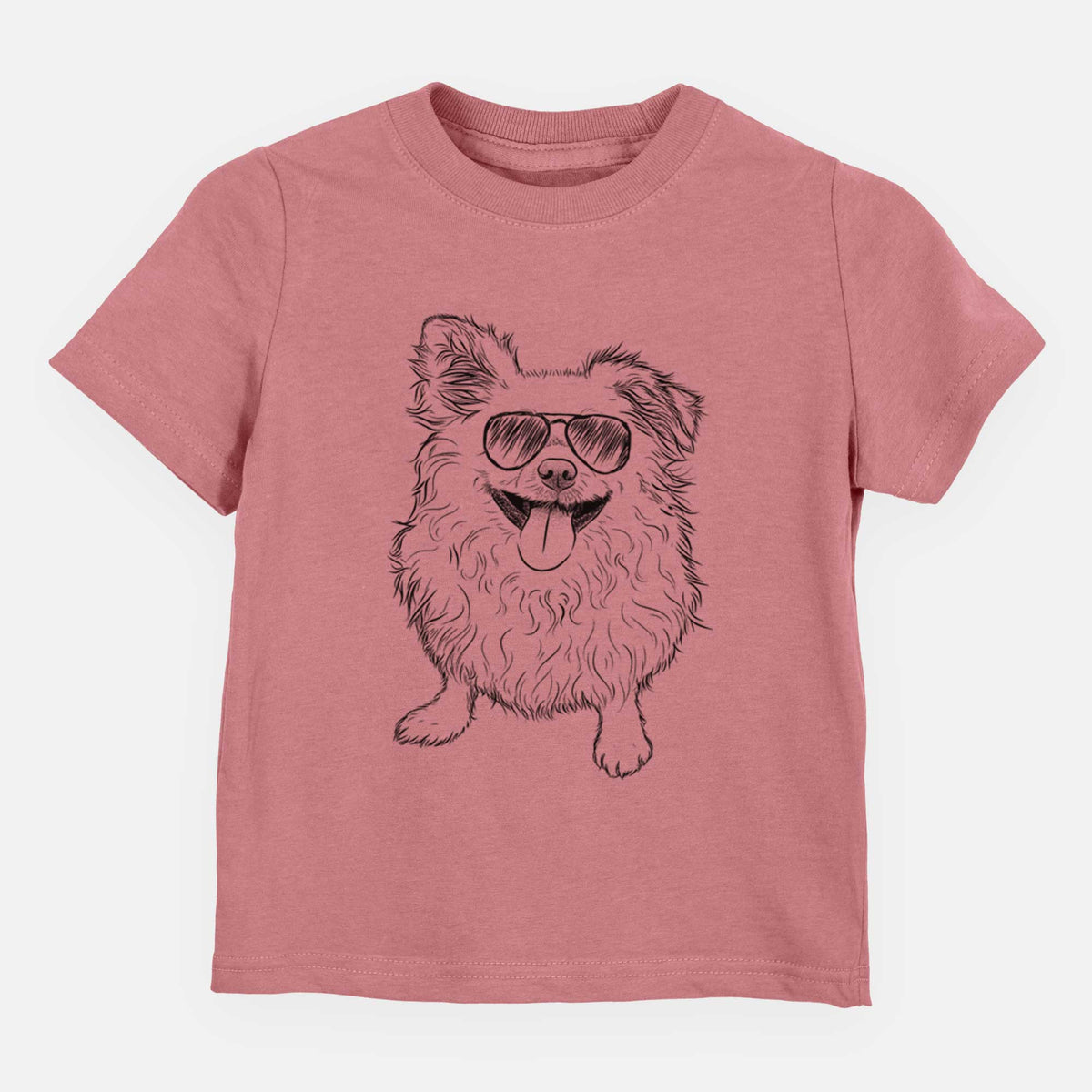 Aviator Stuart the Longhaired Chihuahua - Kids/Youth/Toddler Shirt