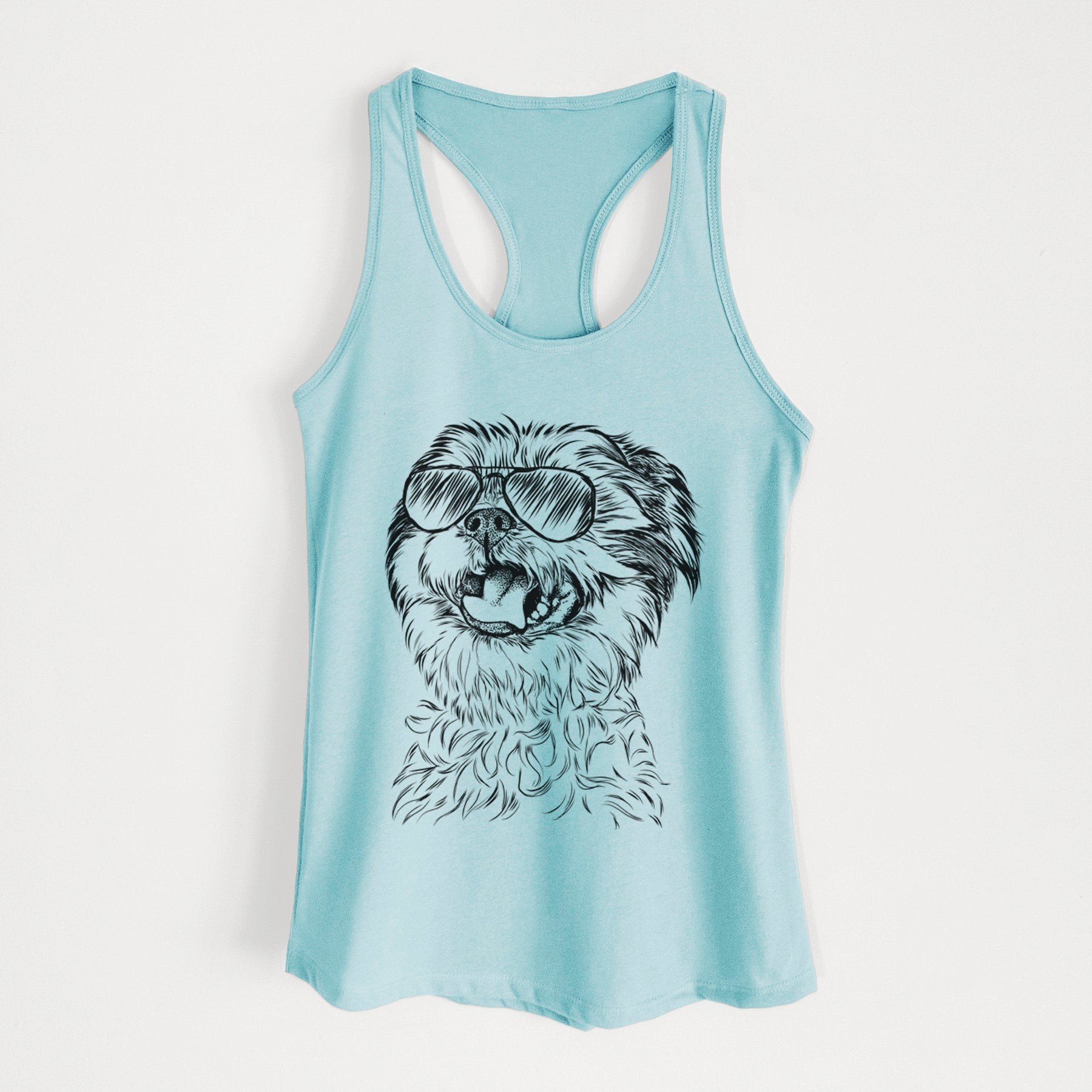 Sugar the Malshi - Women's Racerback Tanktop