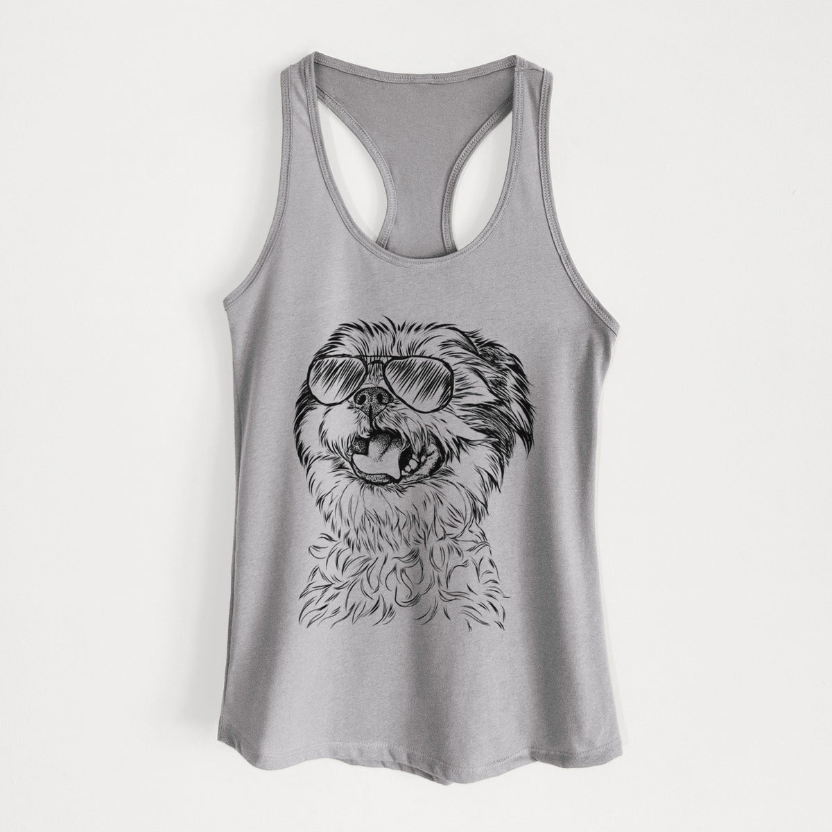 Sugar the Malshi - Women's Racerback Tanktop