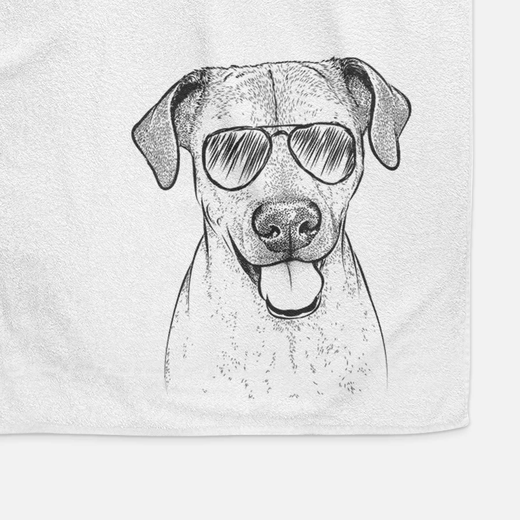 Sugar the American Staffordshire Mix Decorative Hand Towel