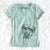 Aviator Sugar the Staffordshire Terrier Mix - Women's V-neck Shirt