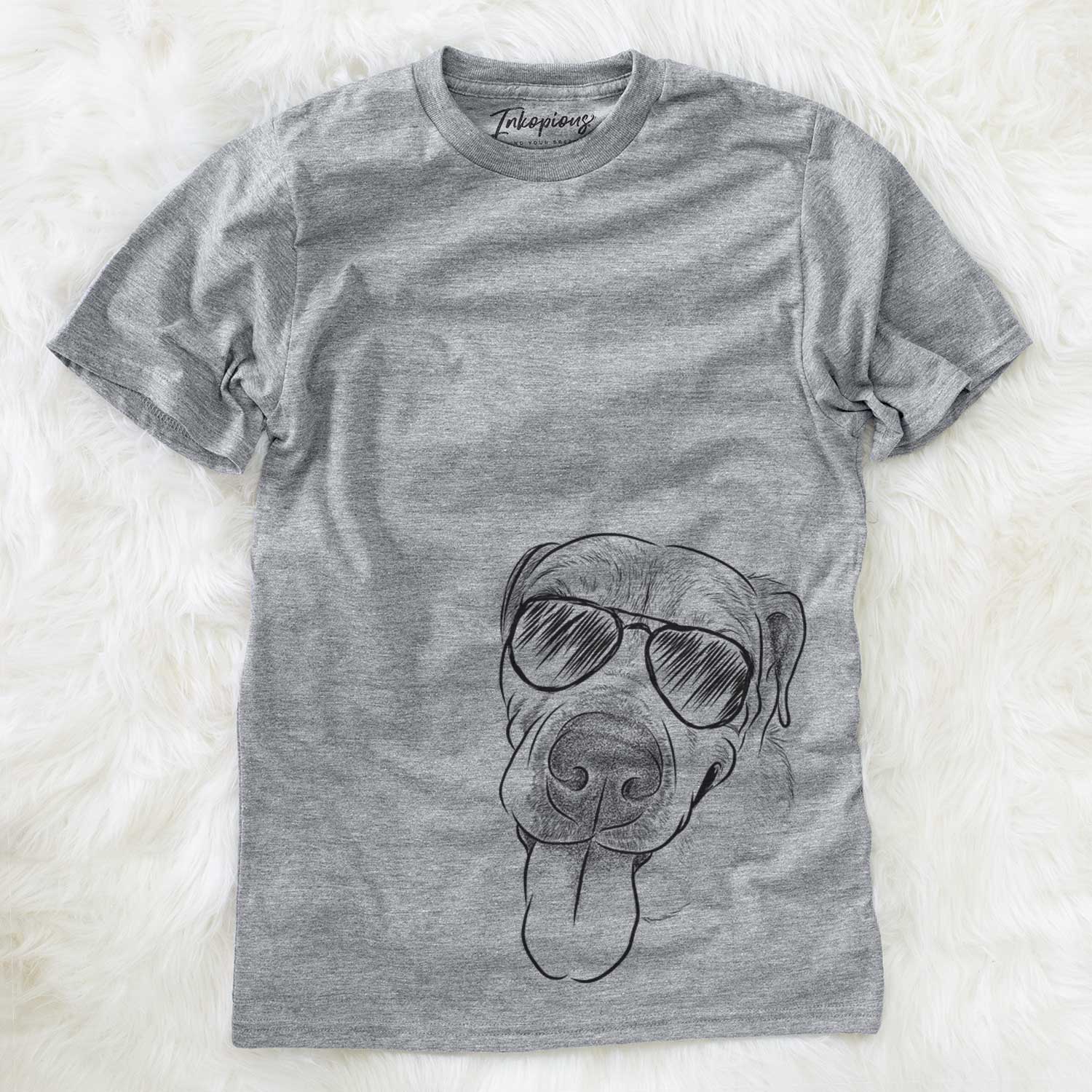 Sugar the Staffordshire Terrier Mix - Unisex Crewneck