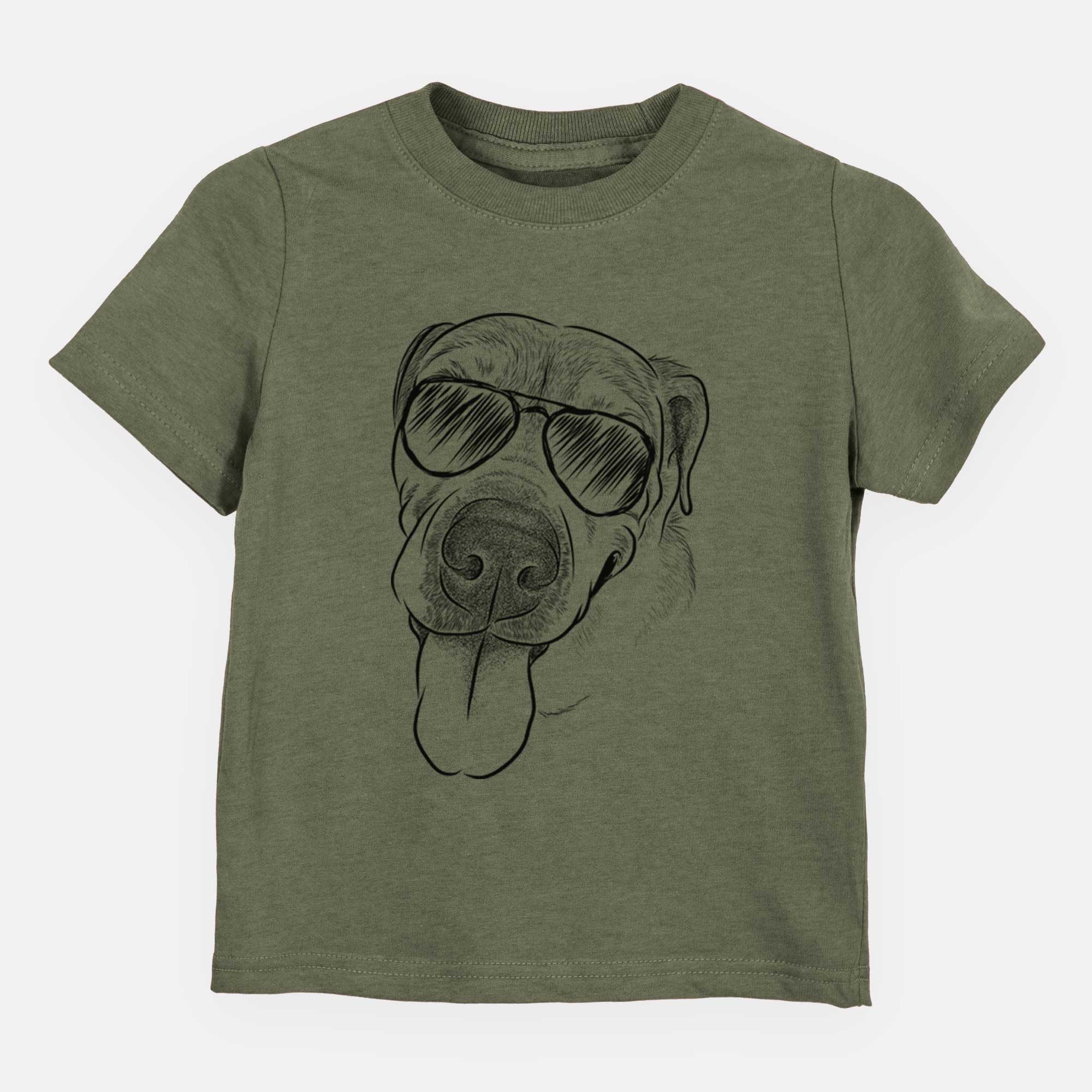 Aviator Sugar the Staffordshire Terrier Mix - Kids/Youth/Toddler Shirt