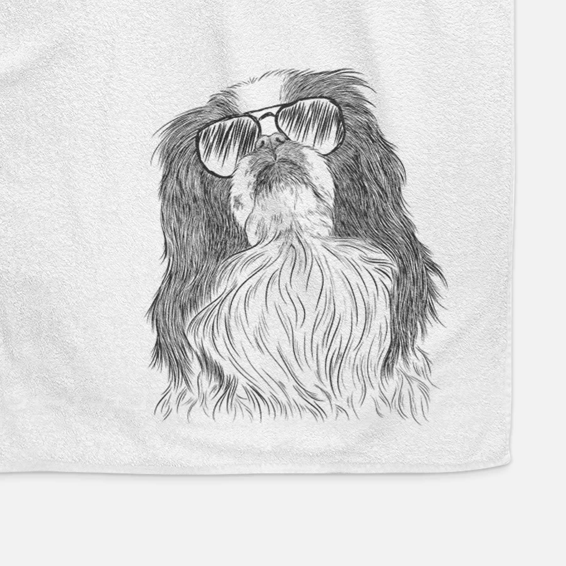 Suki the Japanese Chin Decorative Hand Towel