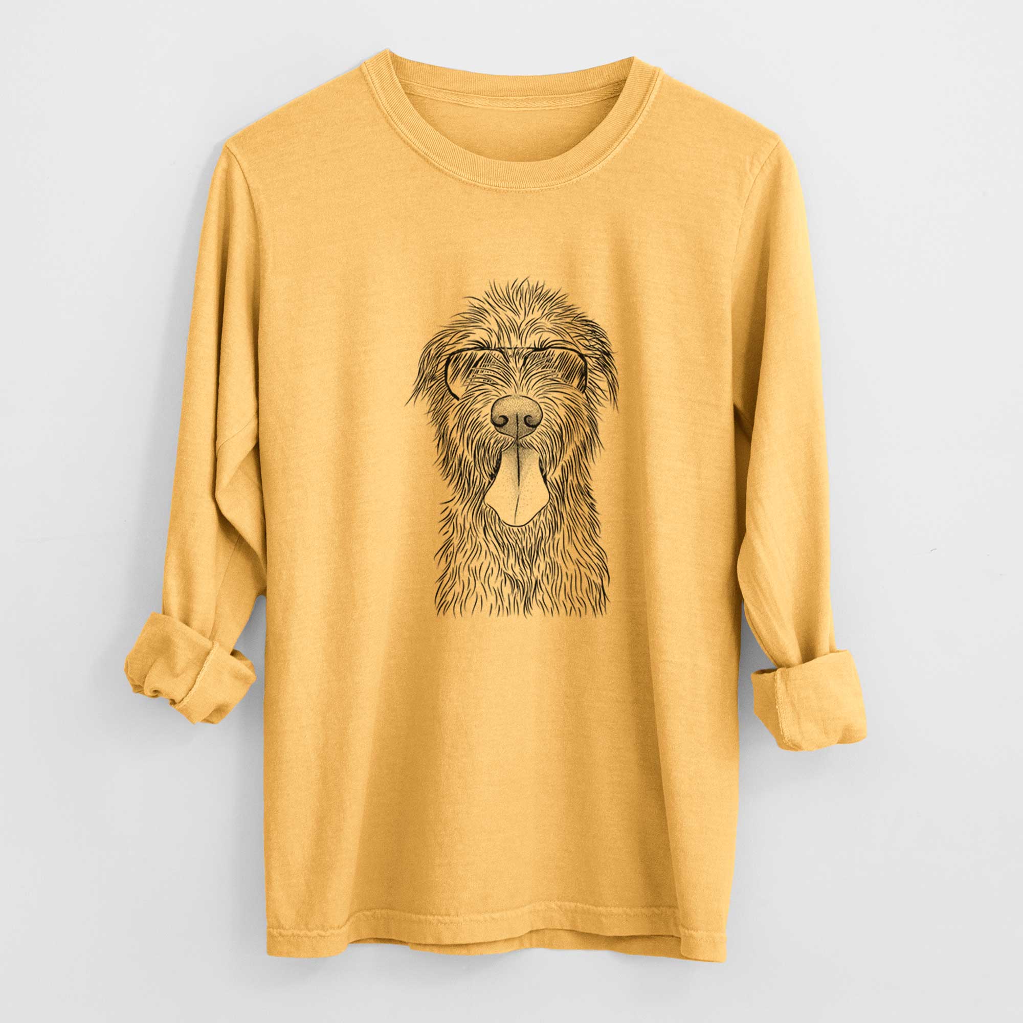 Aviators Sullivan the Irish Wolfhound - Heavyweight 100% Cotton Long Sleeve