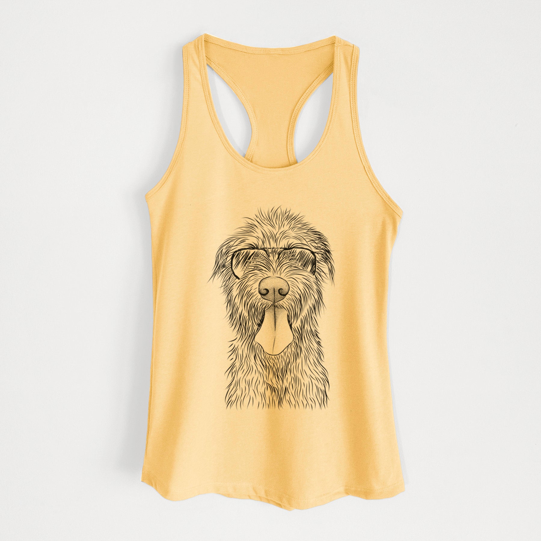 Sullivan the Irish Wolfhound - Women's Racerback Tanktop