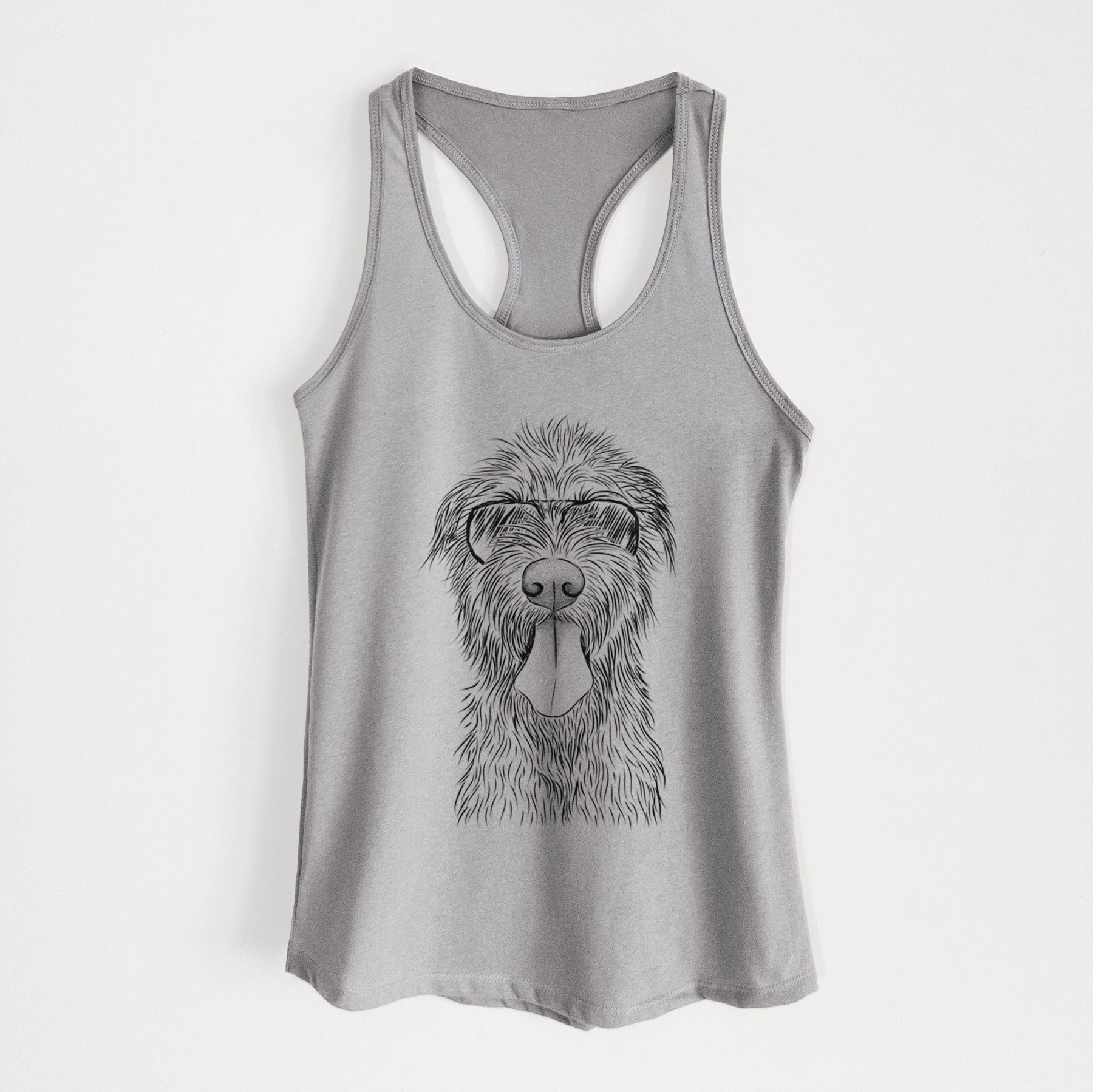 Sullivan the Irish Wolfhound - Women's Racerback Tanktop