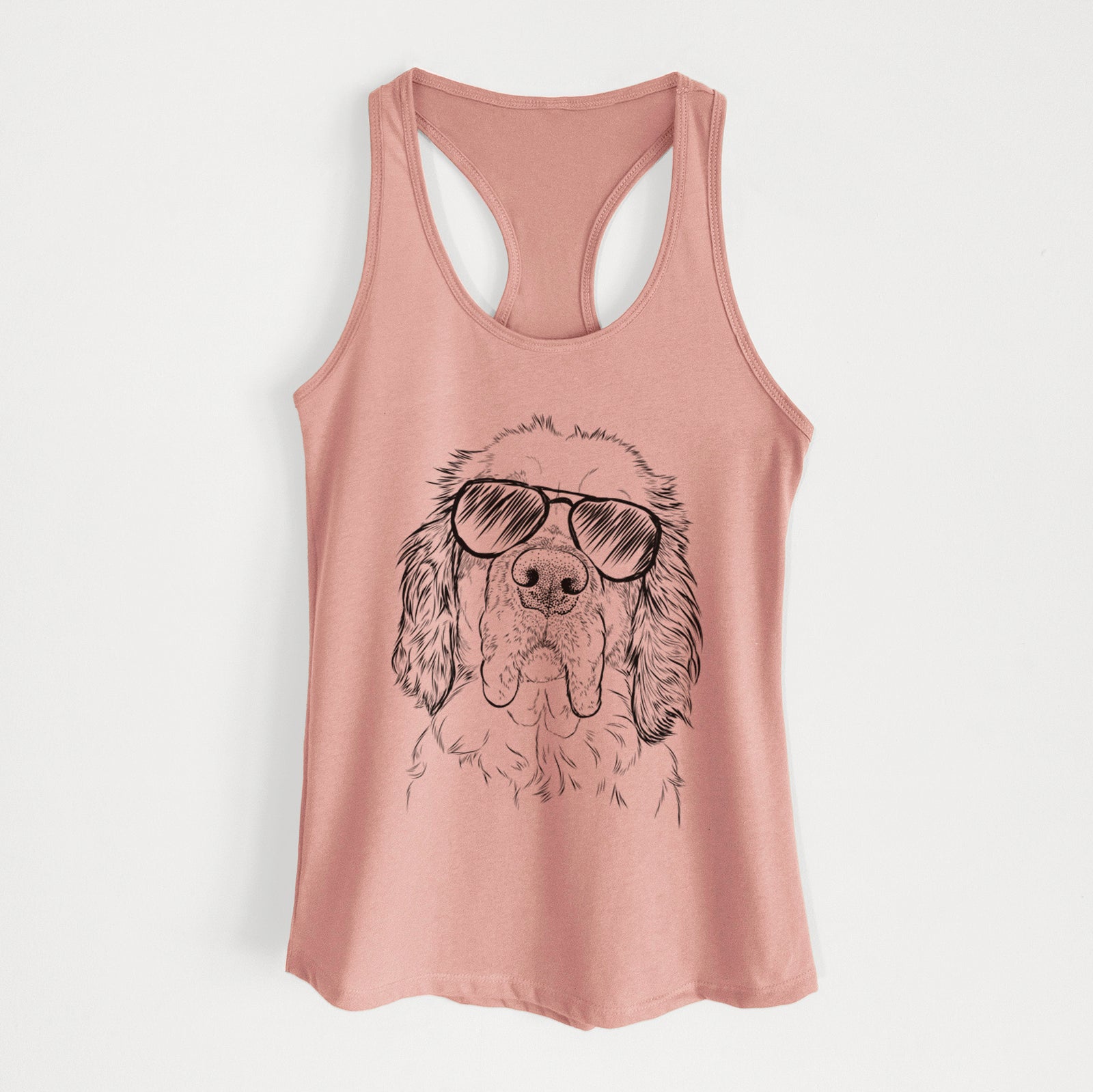 Sully the Clumber Spaniel - Women's Racerback Tanktop