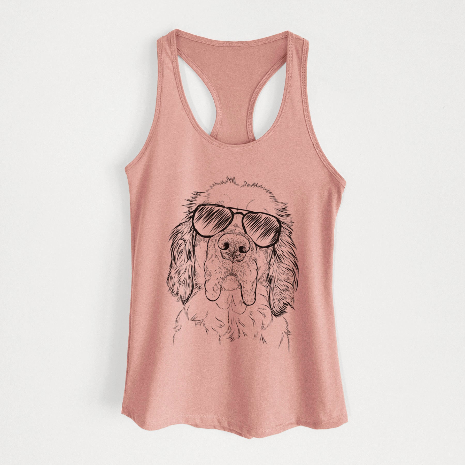 Sully the Clumber Spaniel - Women's Racerback Tanktop