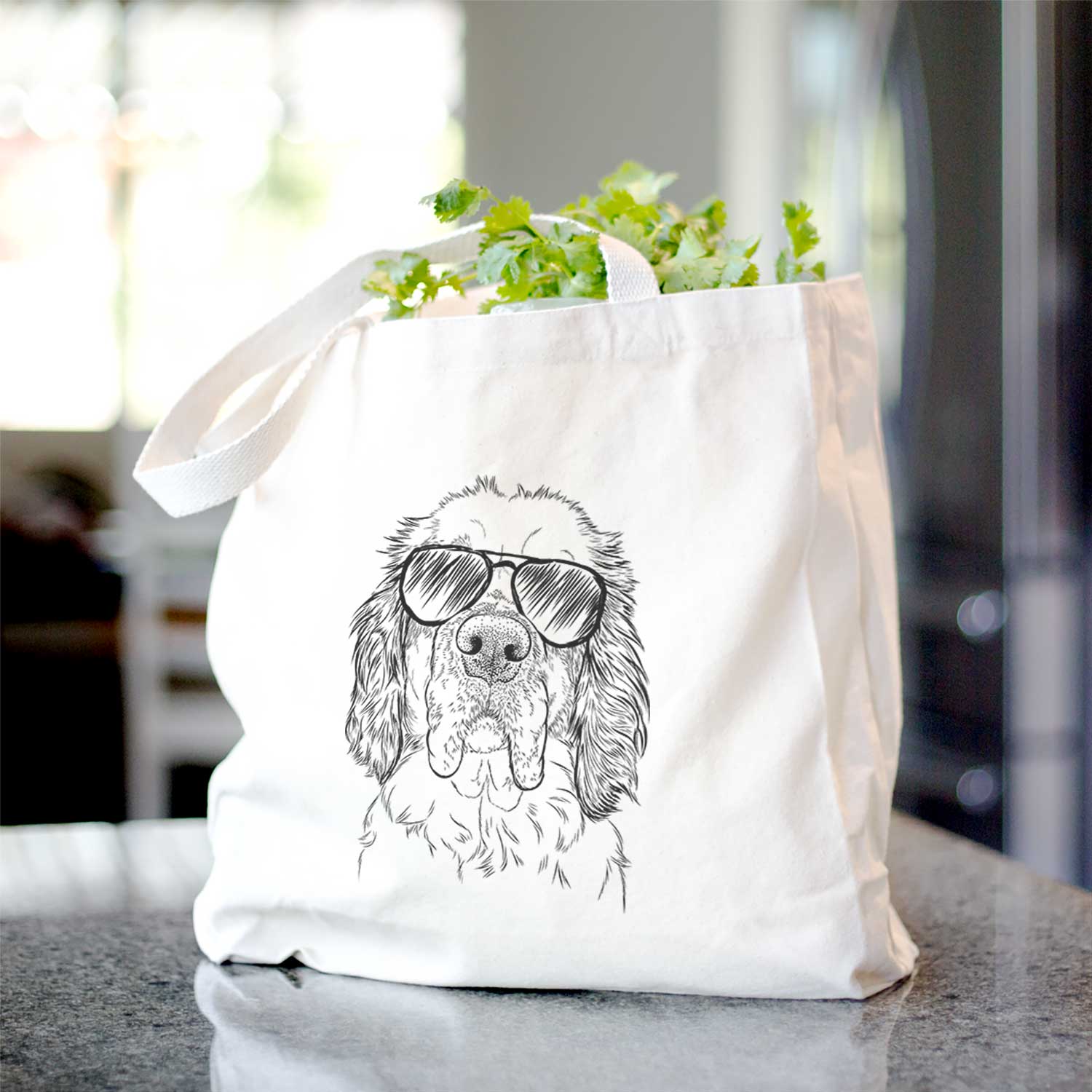 Sully the Clumber Spaniel - Tote Bag