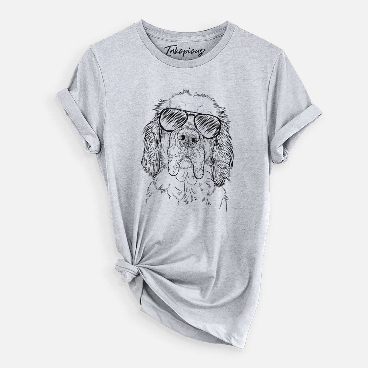 Aviator Sully the Clumber Spaniel - Unisex Crewneck