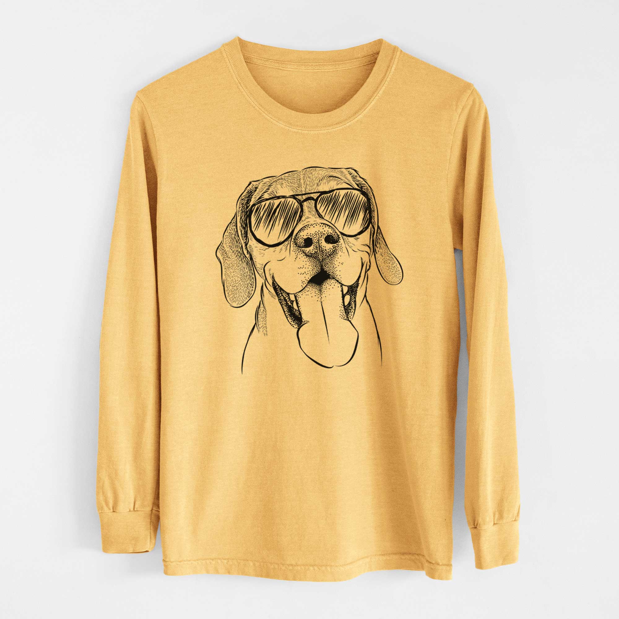 Aviators Sunny the Beagle - Heavyweight 100% Cotton Long Sleeve