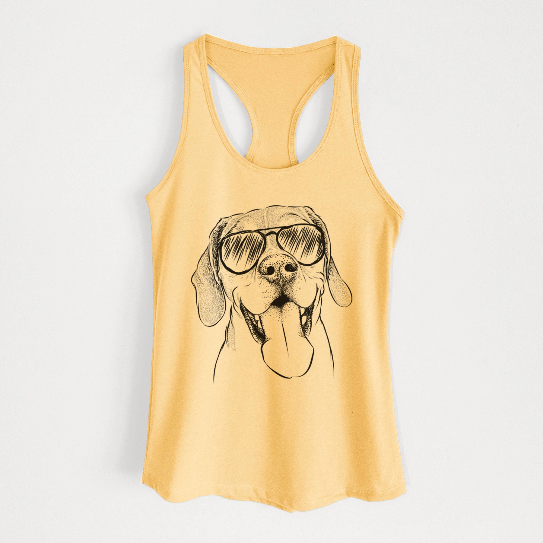 Sunny the Beagle - Women's Racerback Tanktop