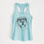 Sunny the Beagle - Women's Racerback Tanktop