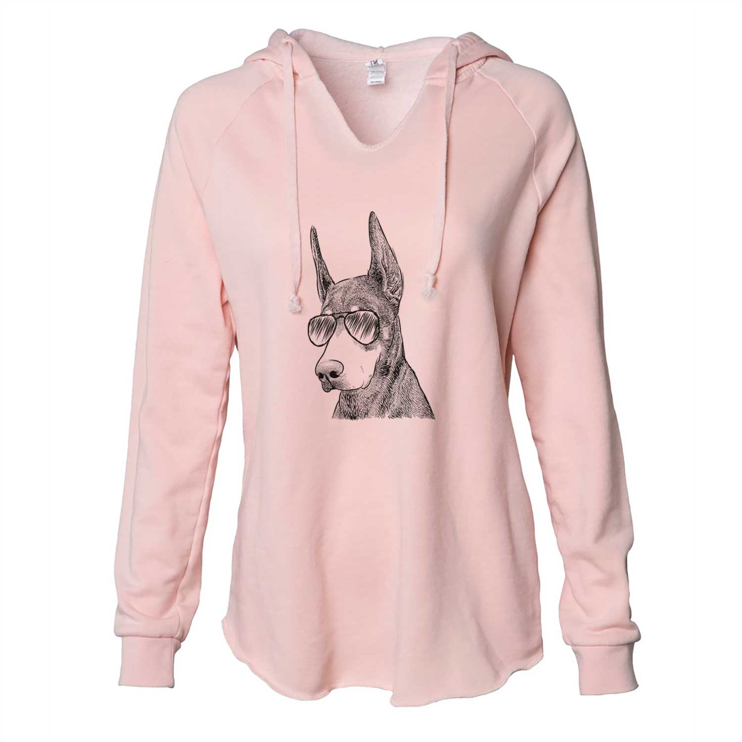 Sunny the Doberman Pinscher - Cali Wave Hooded Sweatshirt