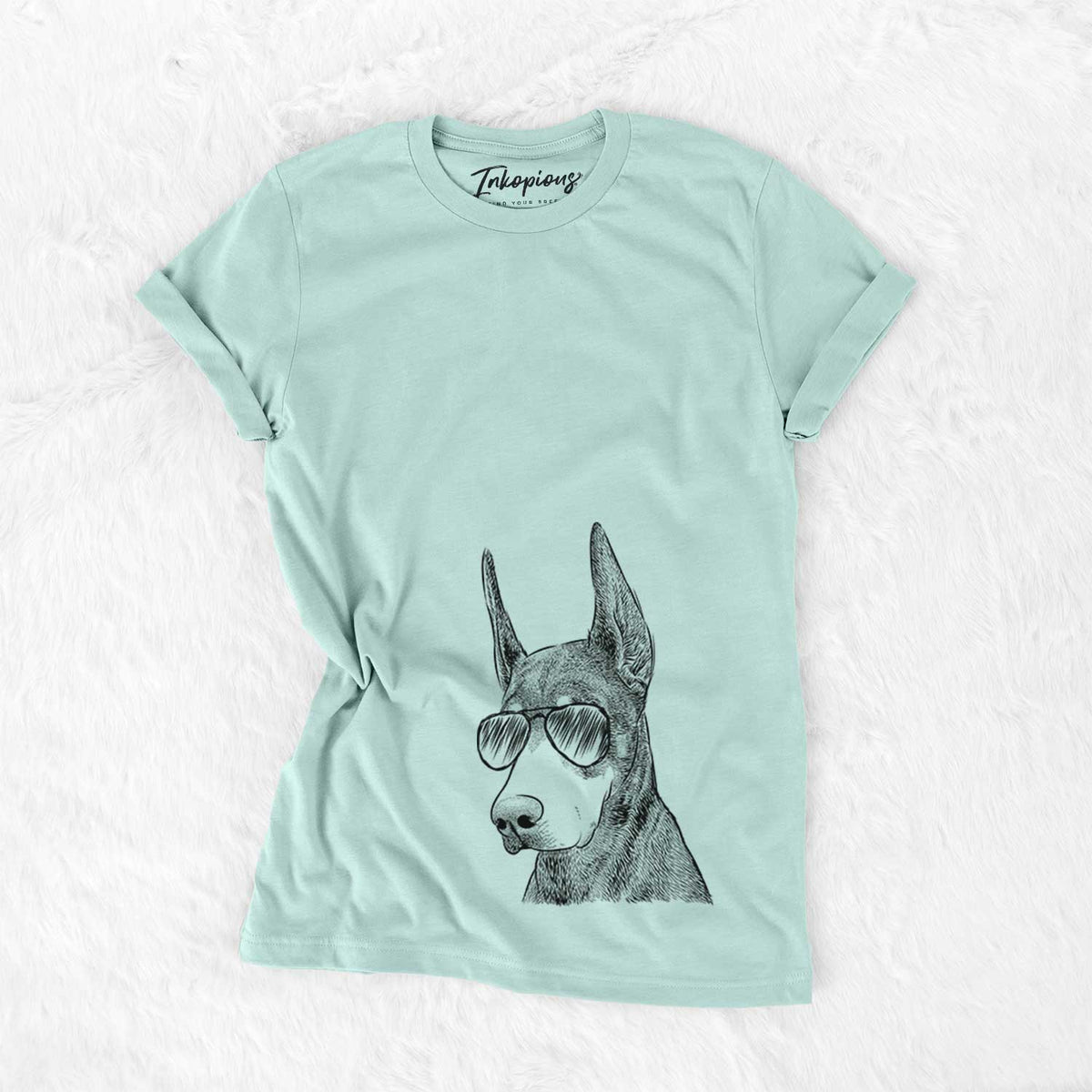 Aviator Sunny the Doberman Pinscher - Unisex Crewneck