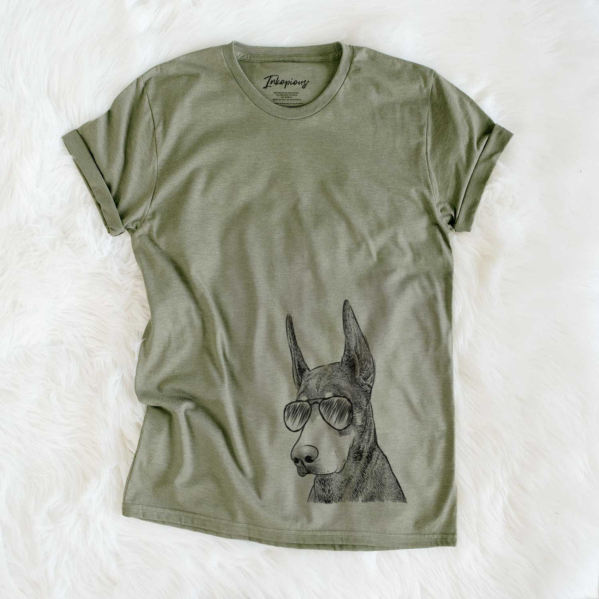 Aviator Sunny the Doberman Pinscher - Unisex Crewneck