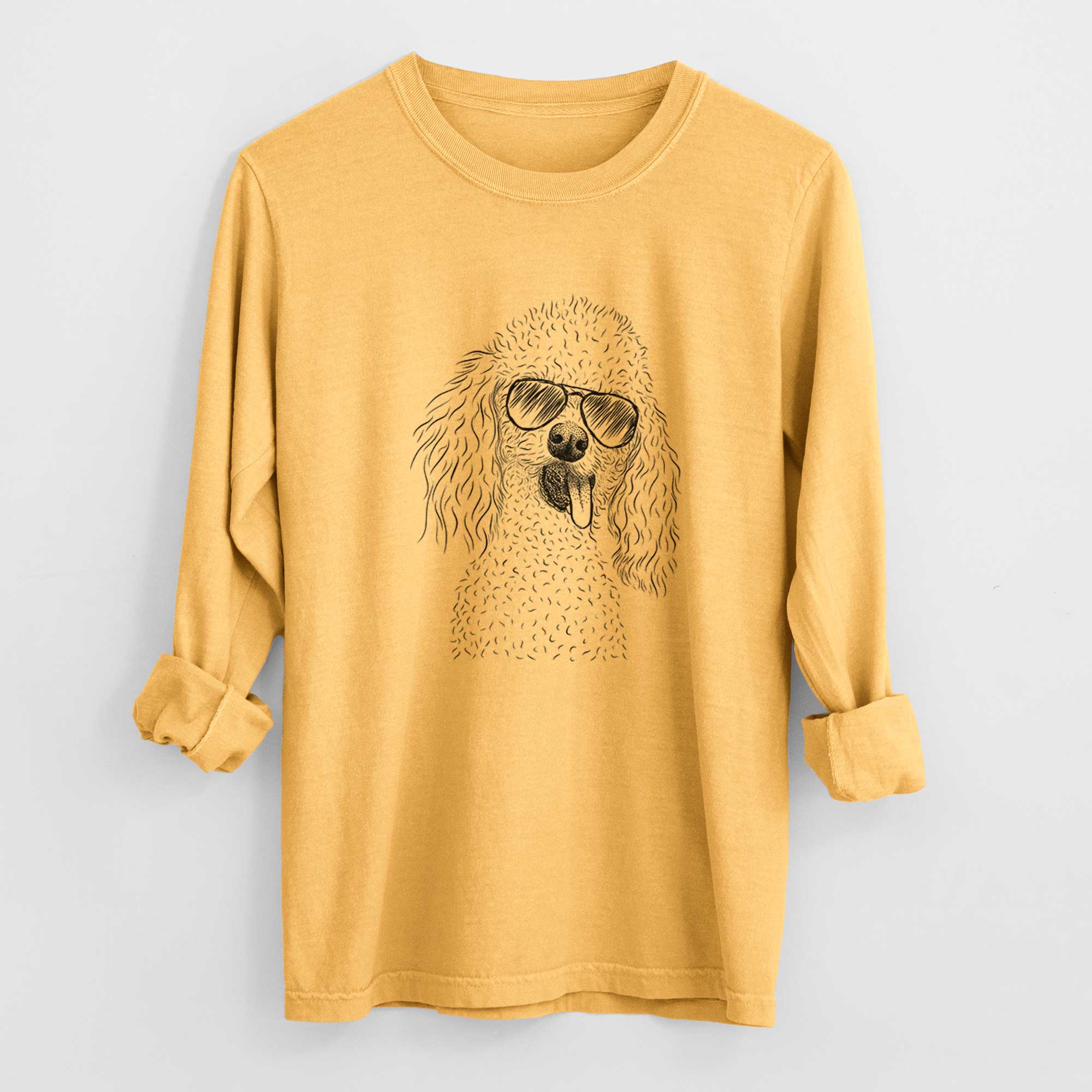 Aviators Super Joey the Toy Poodle - Heavyweight 100% Cotton Long Sleeve