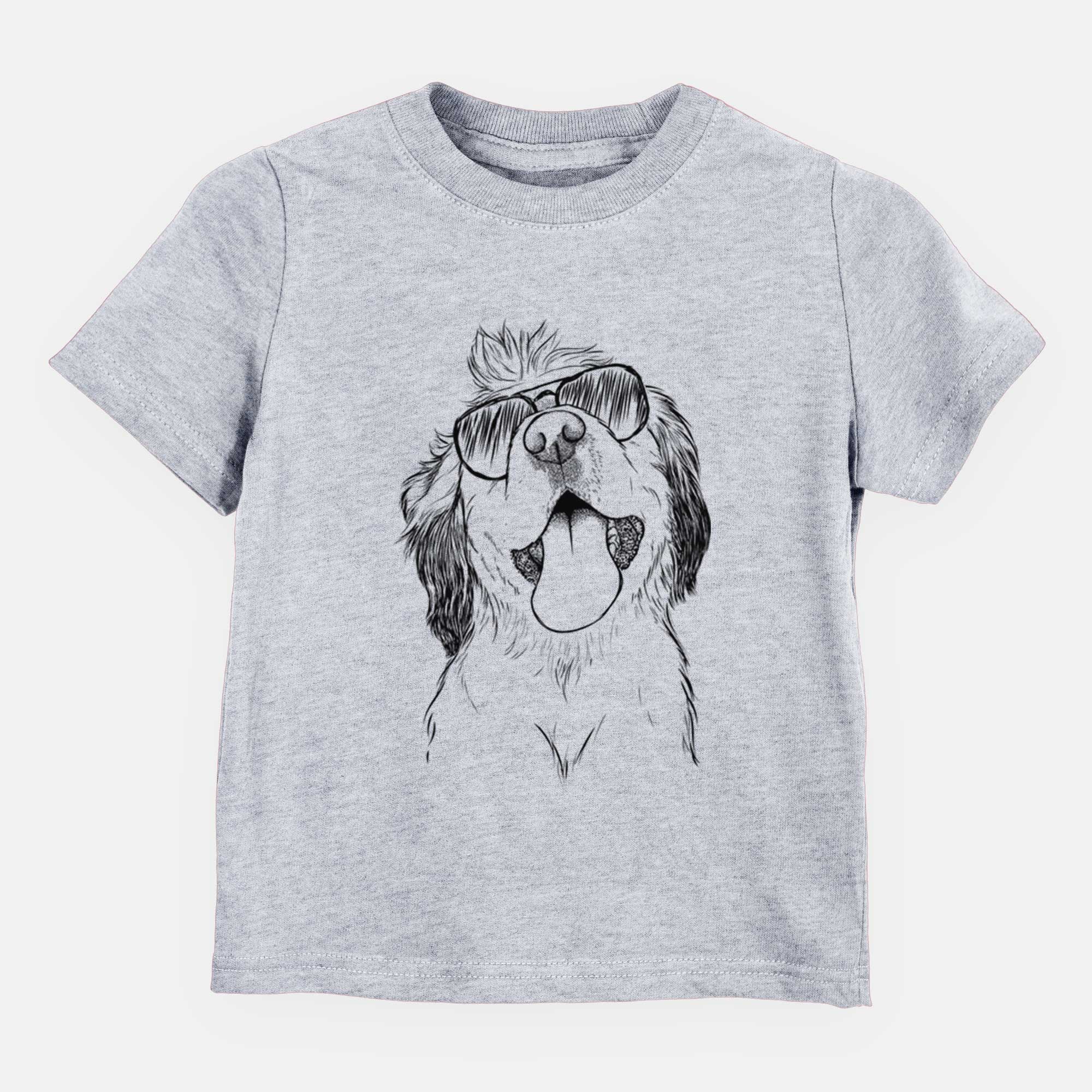 Aviator Sven the Double Merle Spaniel Aussie Mix - Kids/Youth/Toddler Shirt