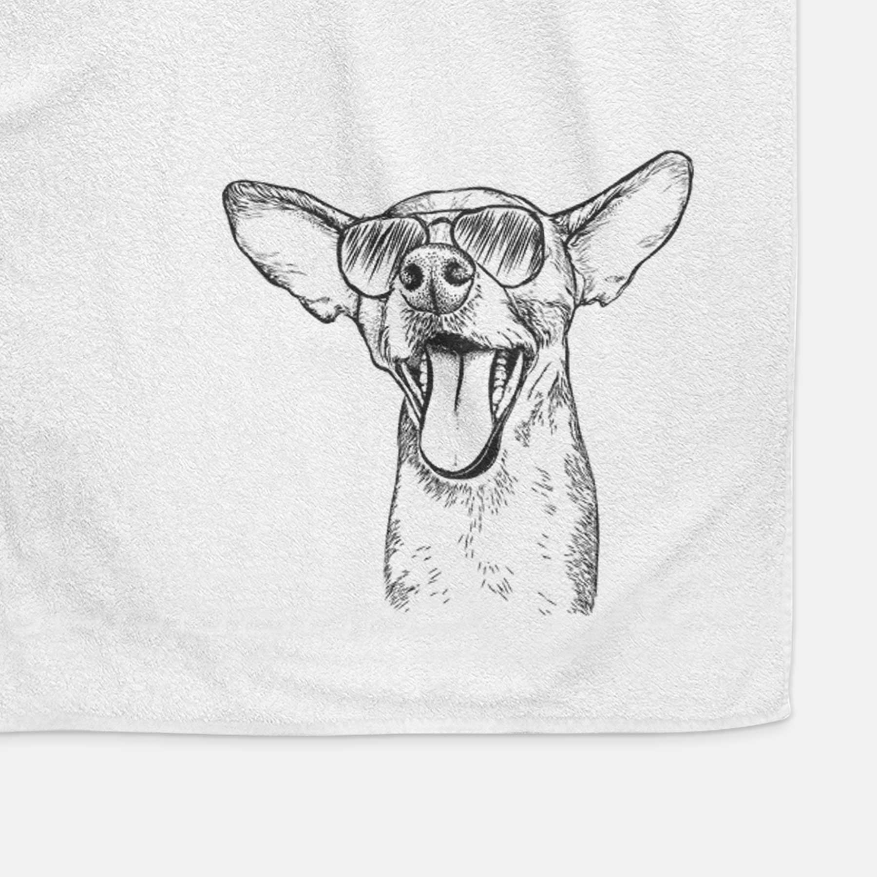 SweetBailey the Chihuahua Mix Decorative Hand Towel