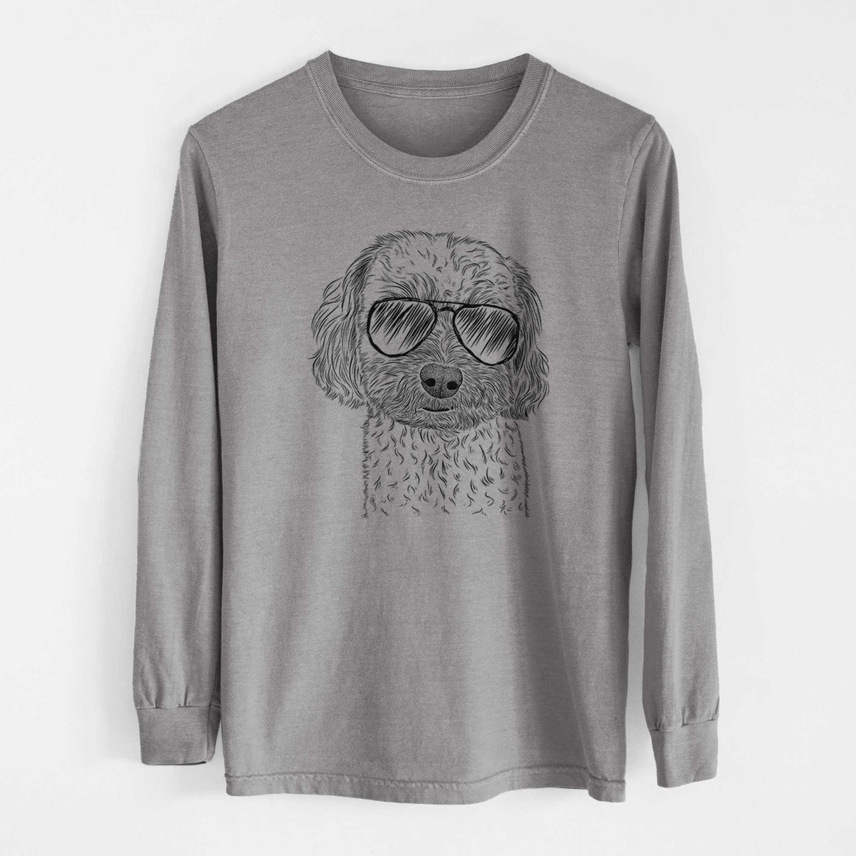 Aviators Sweet George the Mixed Breed - Heavyweight 100% Cotton Long Sleeve
