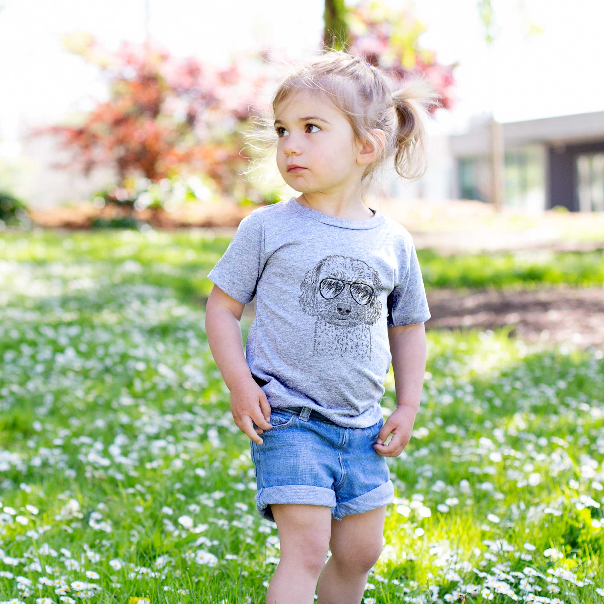 Aviator Sweet George the Mixed Breed - Kids/Youth/Toddler Shirt