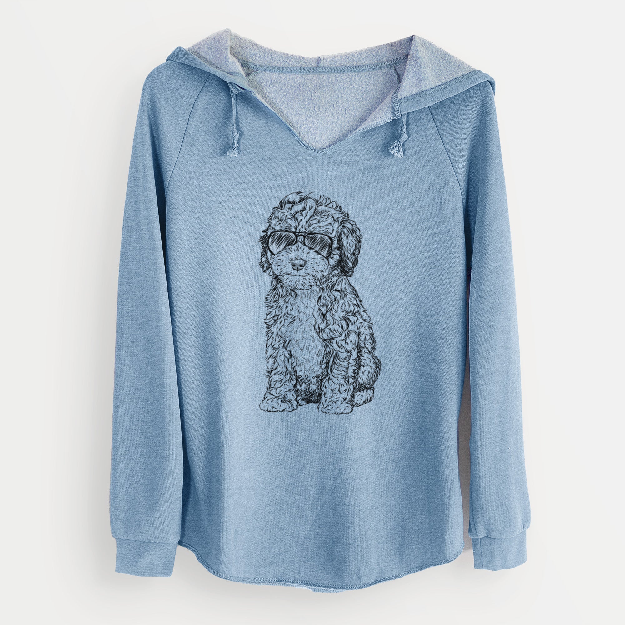 Aviator Sweet Tea the Mini Doodle - Cali Wave Hooded Sweatshirt