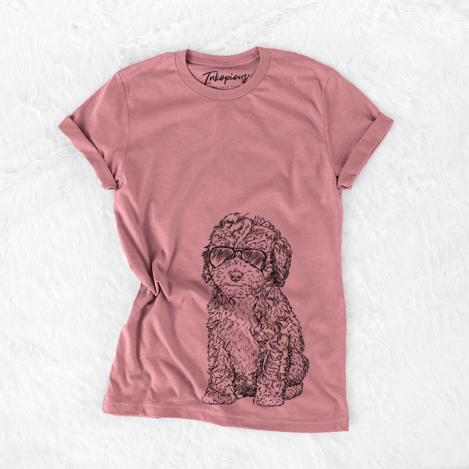 Sweet Tea the Mini Doodle - Bella Canvas Unisex Crewneck