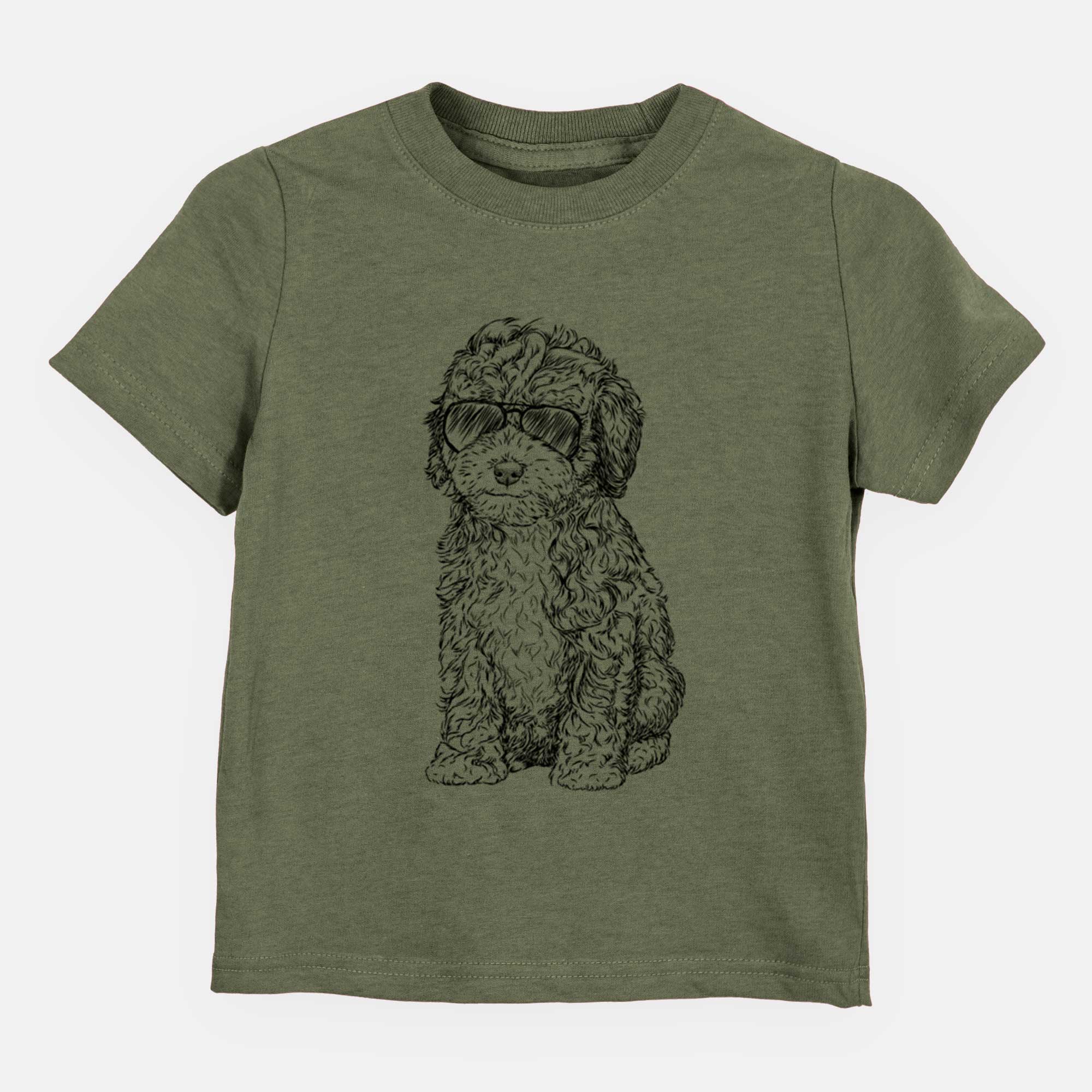 Aviator Sweet Tea the Mini Doodle - Kids/Youth/Toddler Shirt