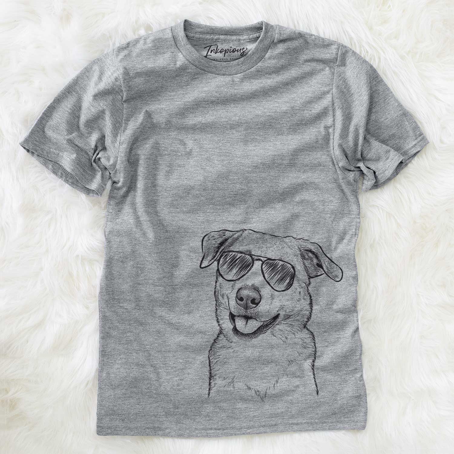 Sydney the Great Pyrenees Australian Shepherd Mix - Unisex Crewneck