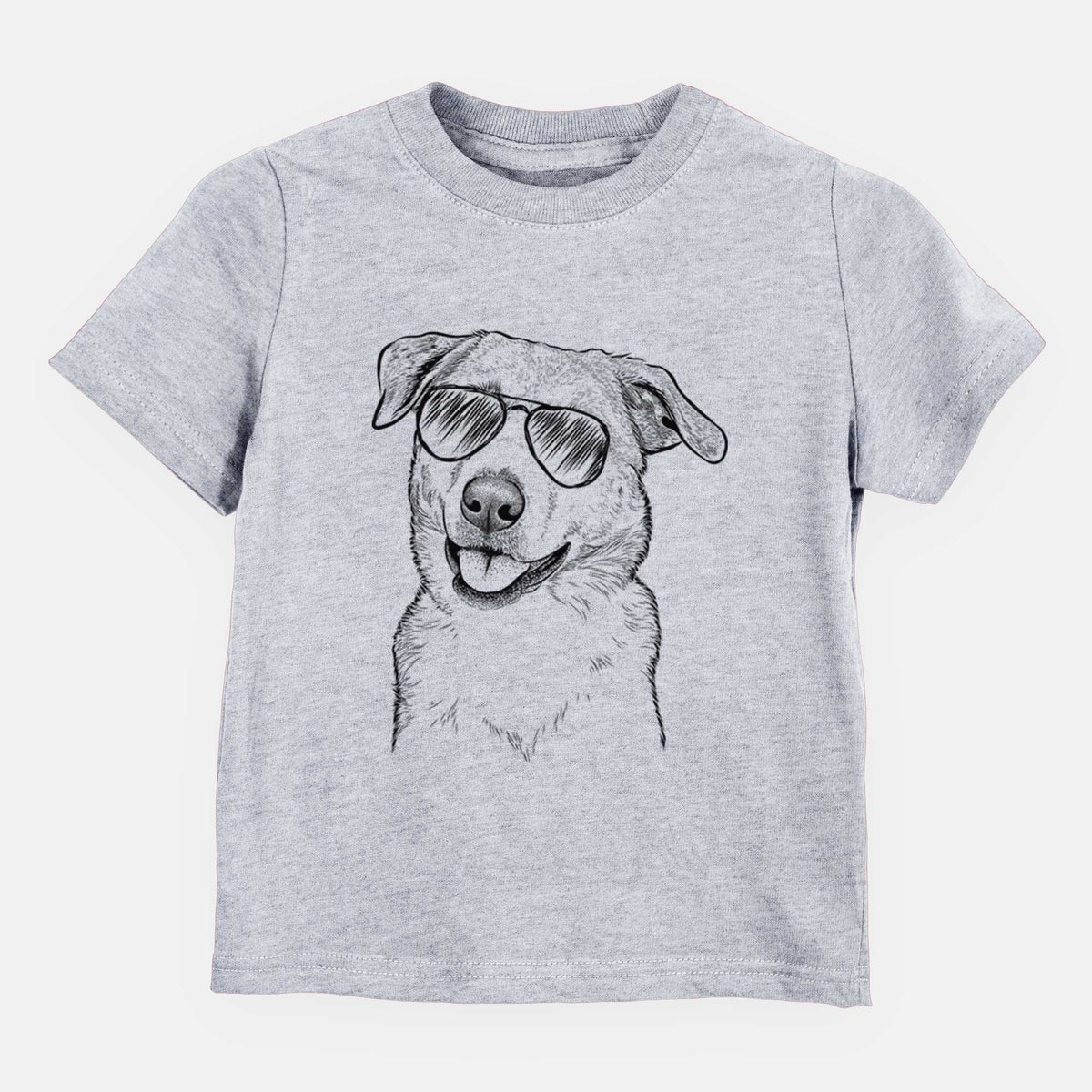 Aviator Sydney the Great Pyrenees Australian Shepherd Mix - Kids/Youth/Toddler Shirt